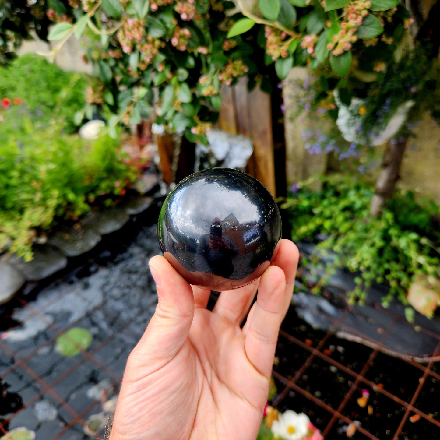 Sphère en Shungite - 6 cm