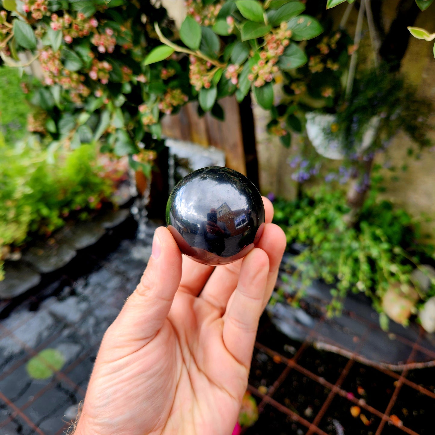 Sphère en Shungite - 4,5 cm