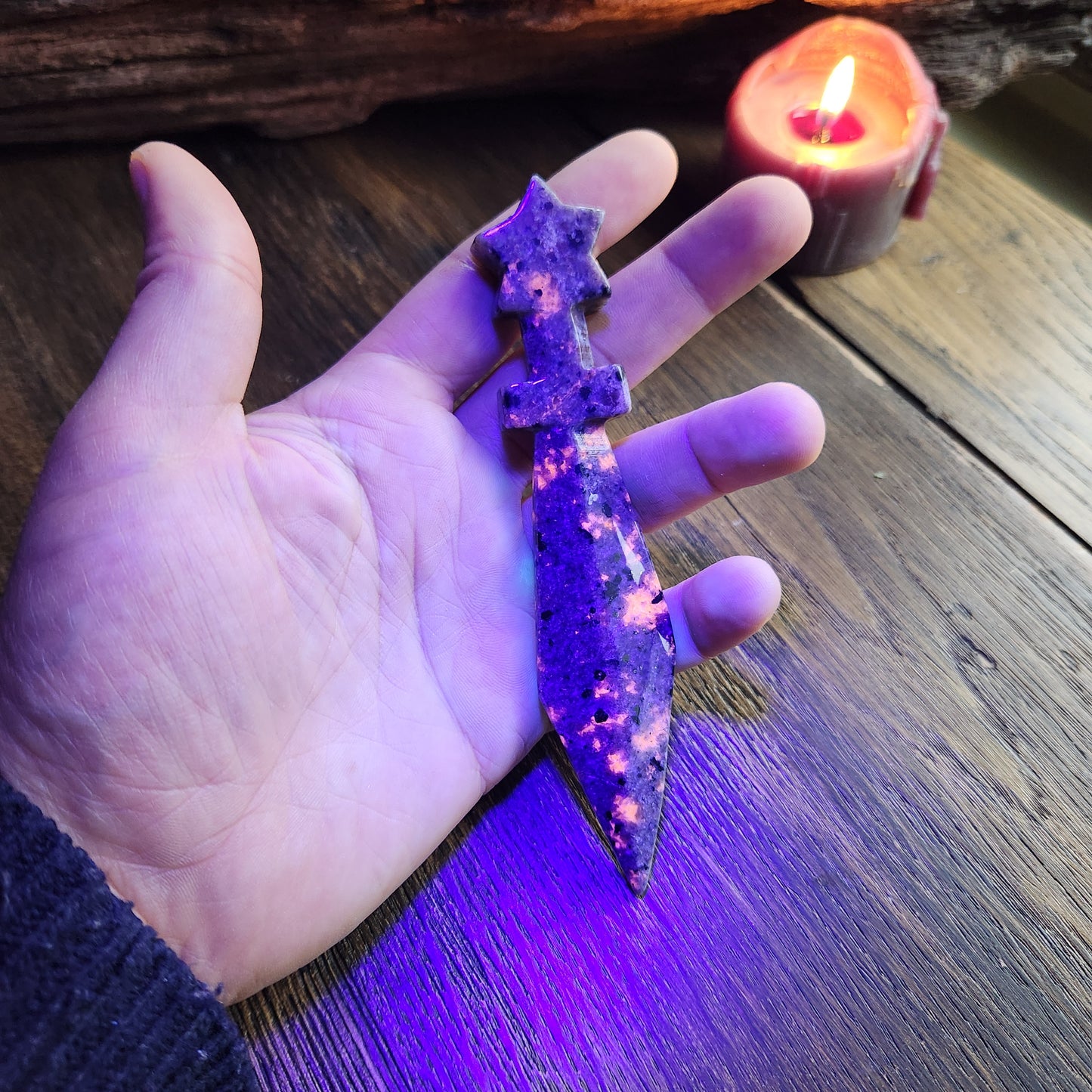 Couteau en Yooperlite