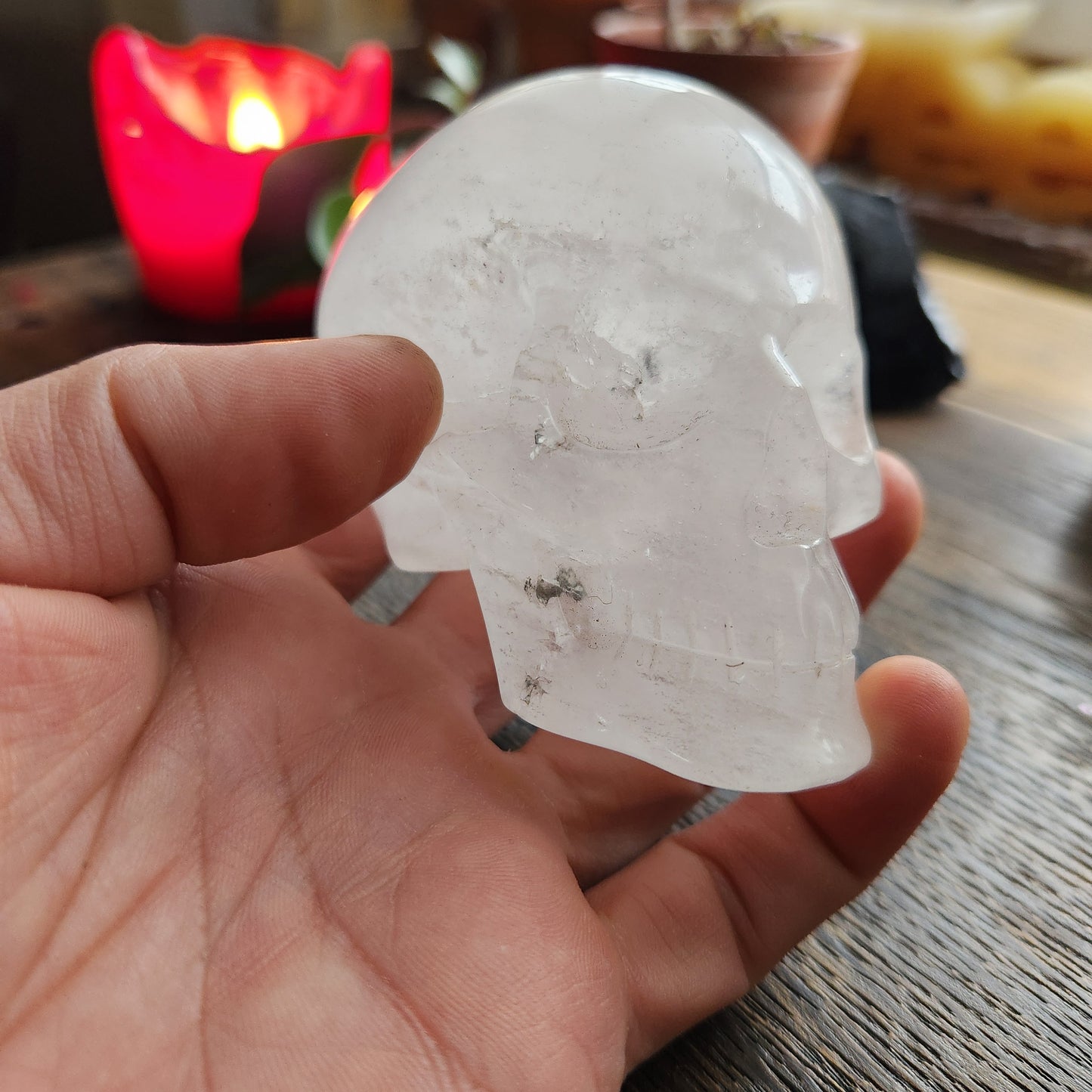 Crâne en Cristal de roche n°2