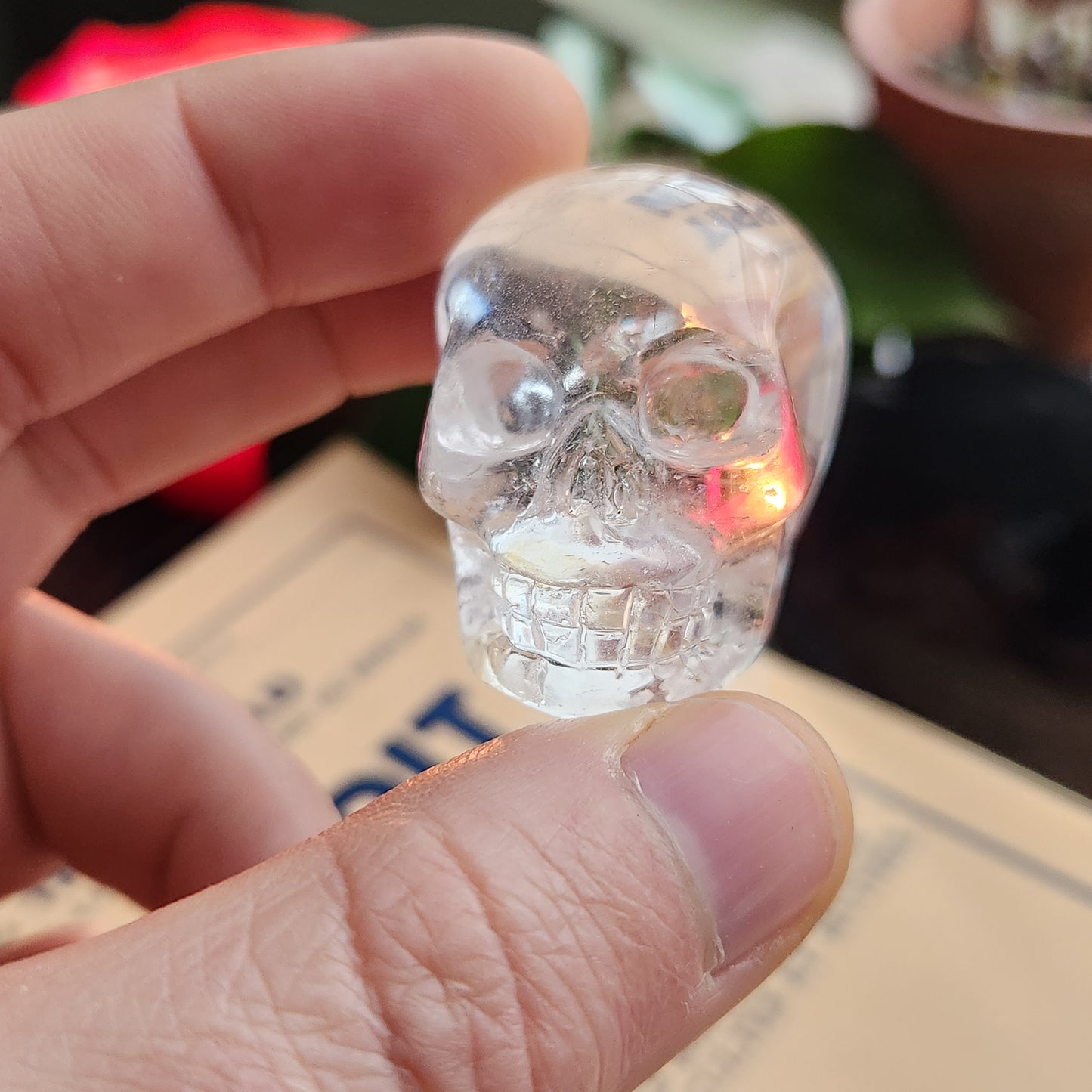 Crâne en Cristal de roche