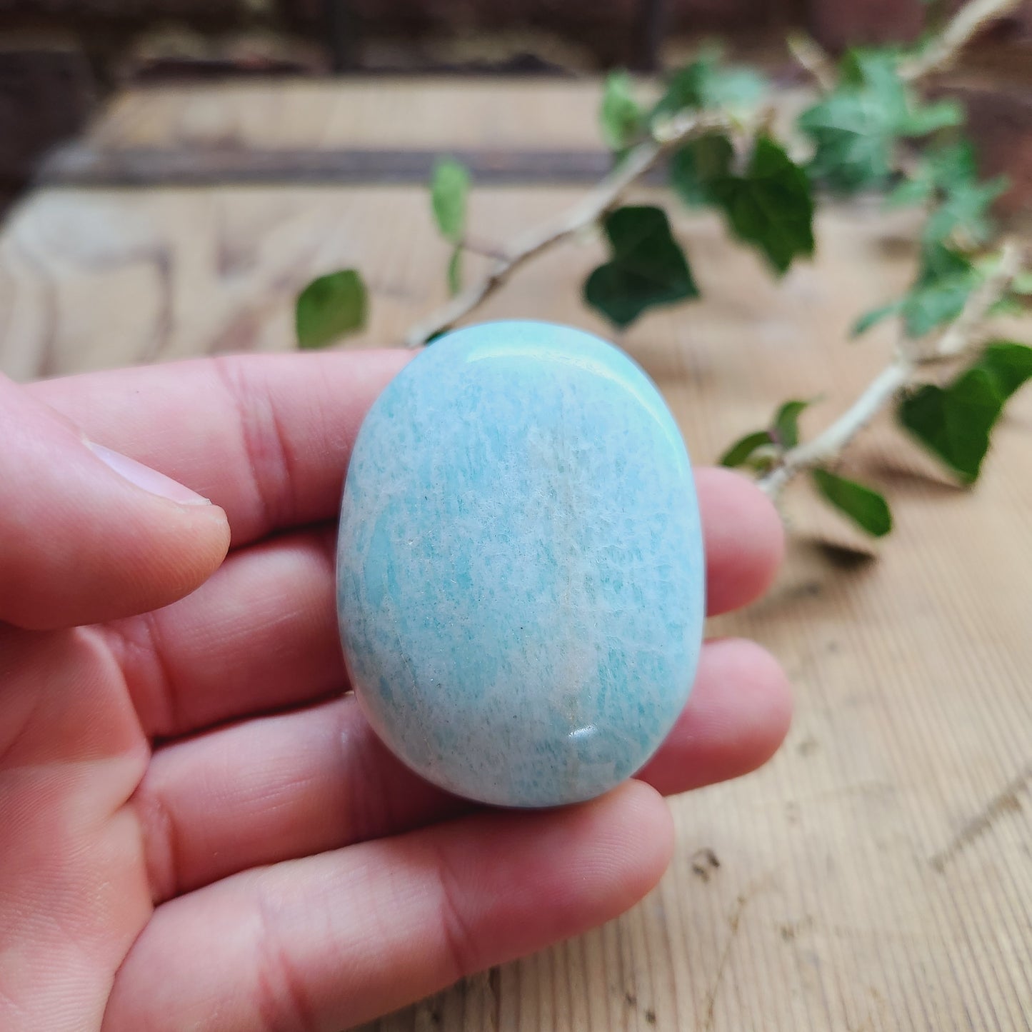 Galet en Amazonite - n°2