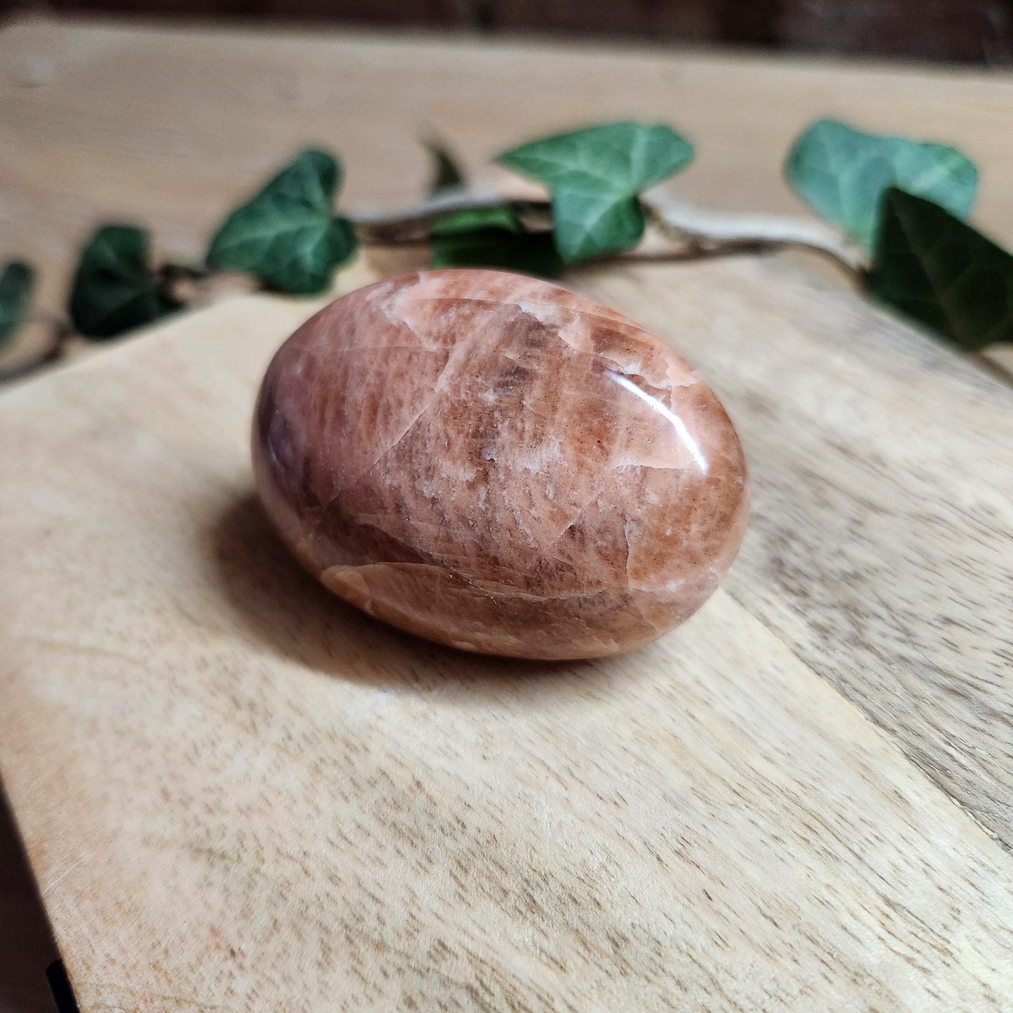 Galet en Amazonite Pêche - n°2