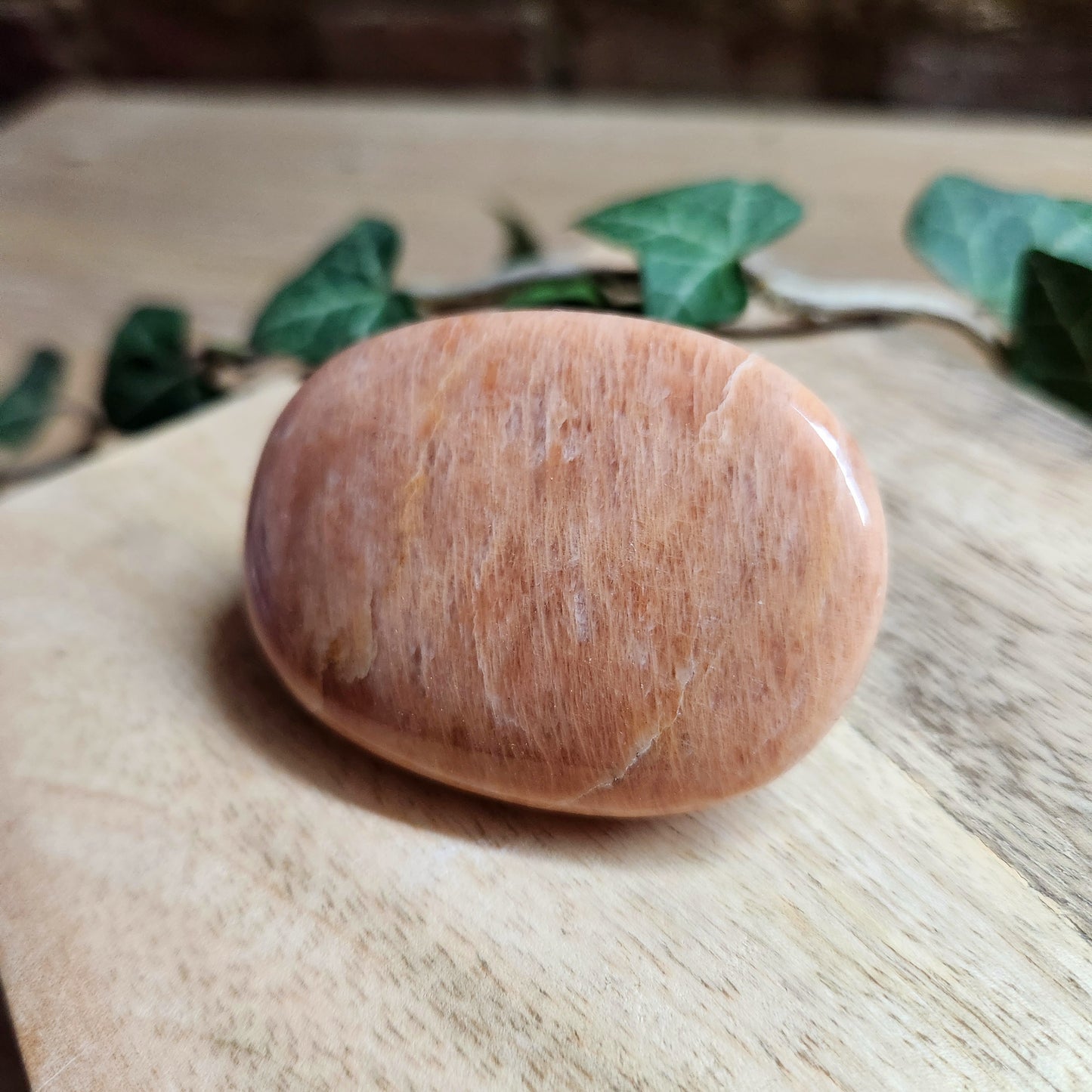 Galet en Amazonite Pêche - n°3