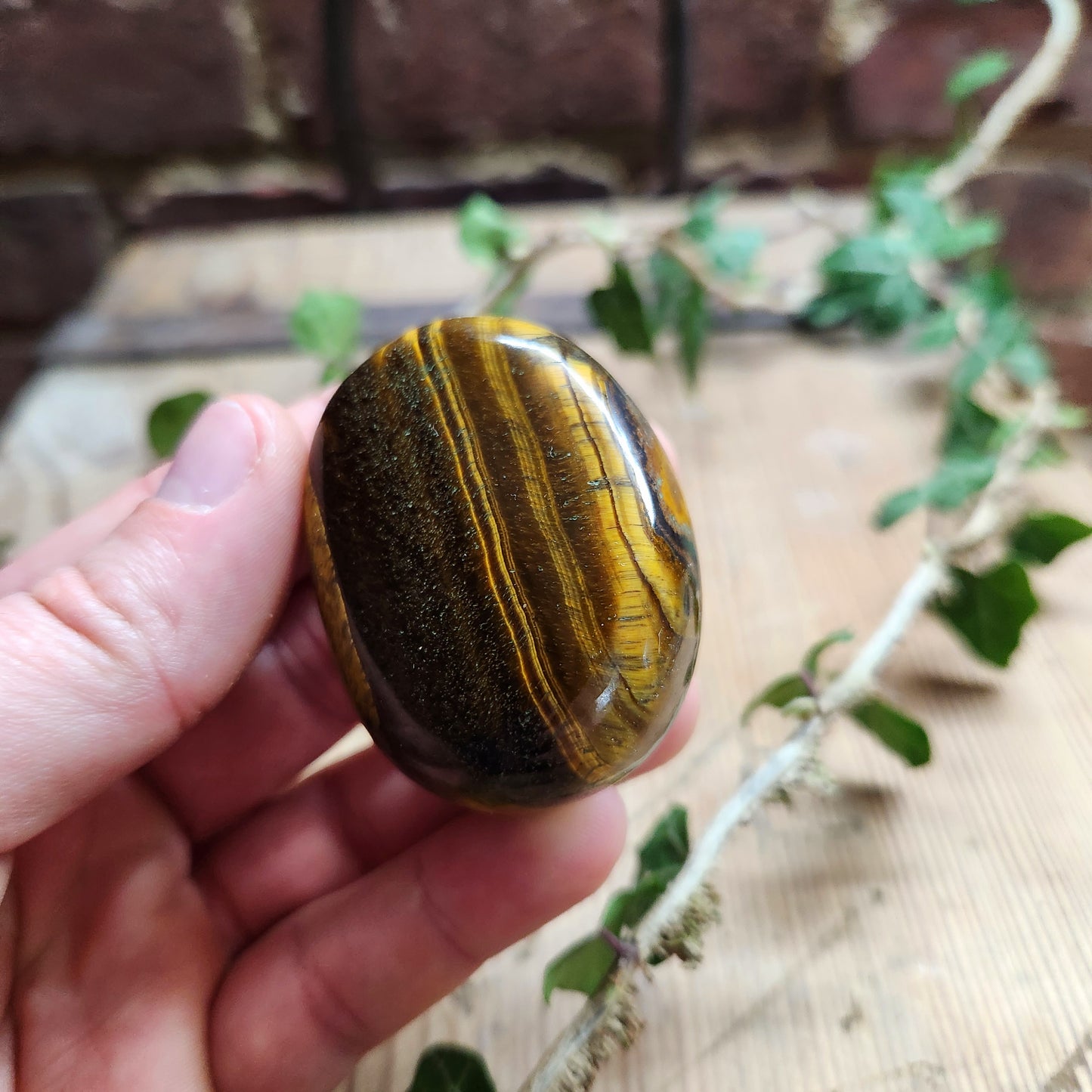 Galet en Œil de Tigre - n°2