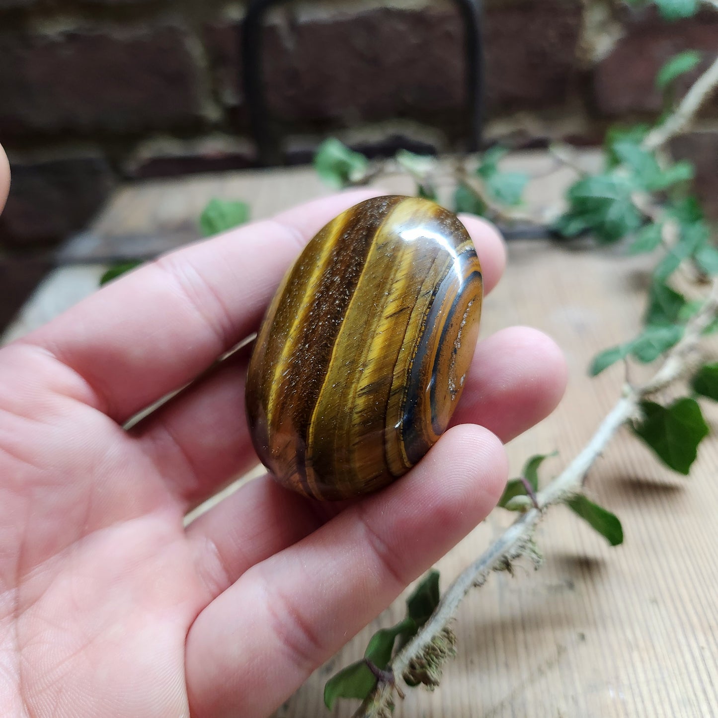 Galet en Œil de Tigre - n°3