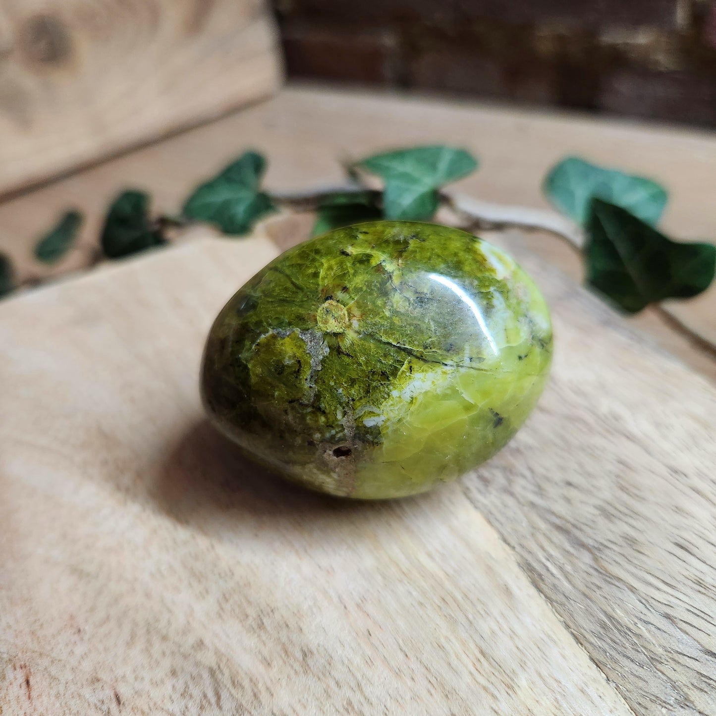 Galet en Opale Verte - n°1