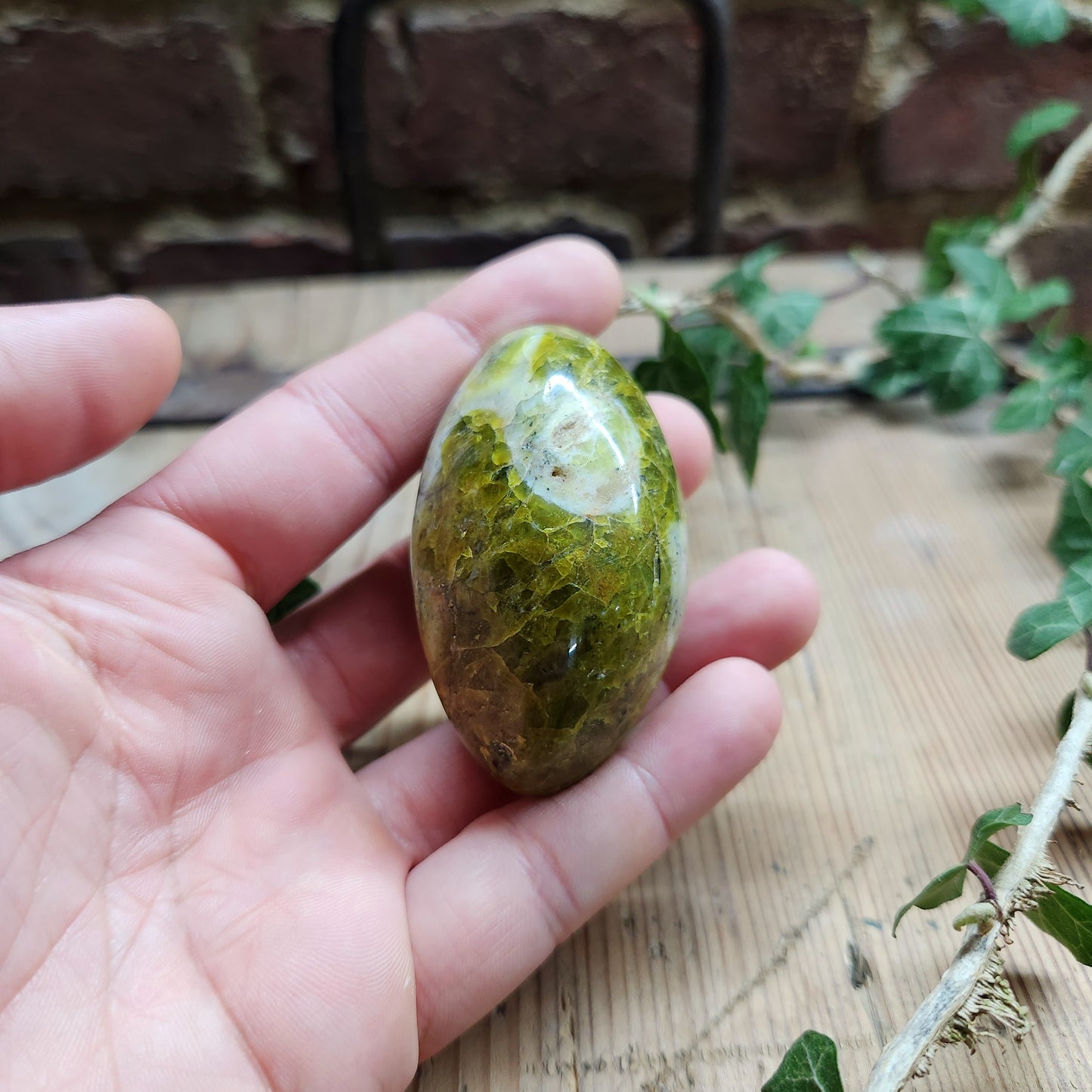 Galet en Opale Verte - n°3