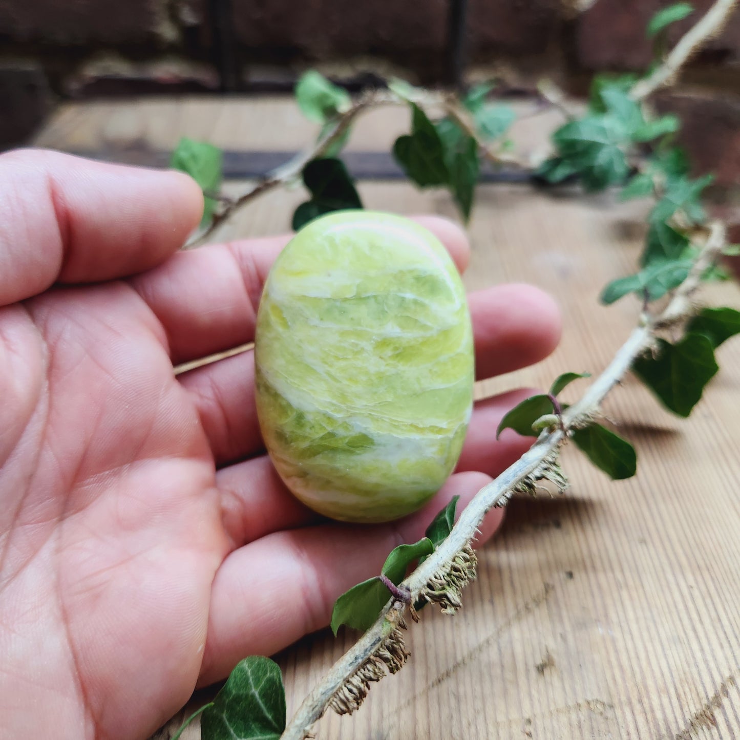 Galet en Serpentine du Brésil - n°3