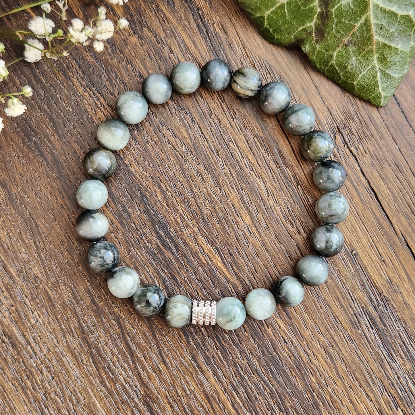 Bracelet en Œil d'Aigle - 8mm