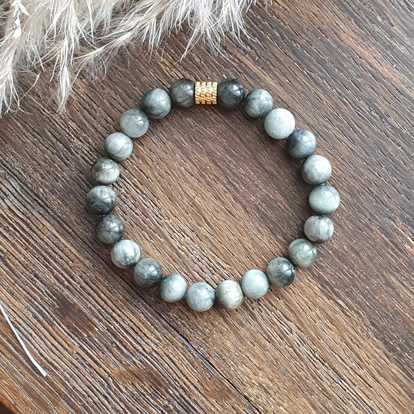 Bracelet en Œil d'Aigle - 8mm