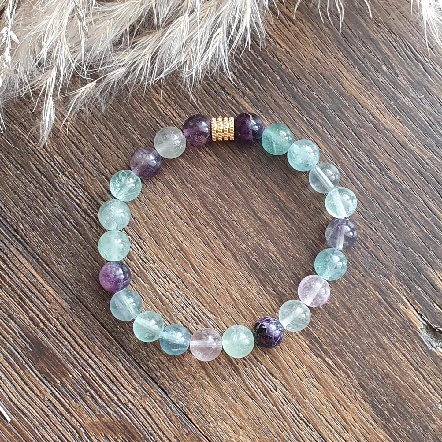 Bracelet en Fluorite - 8mm