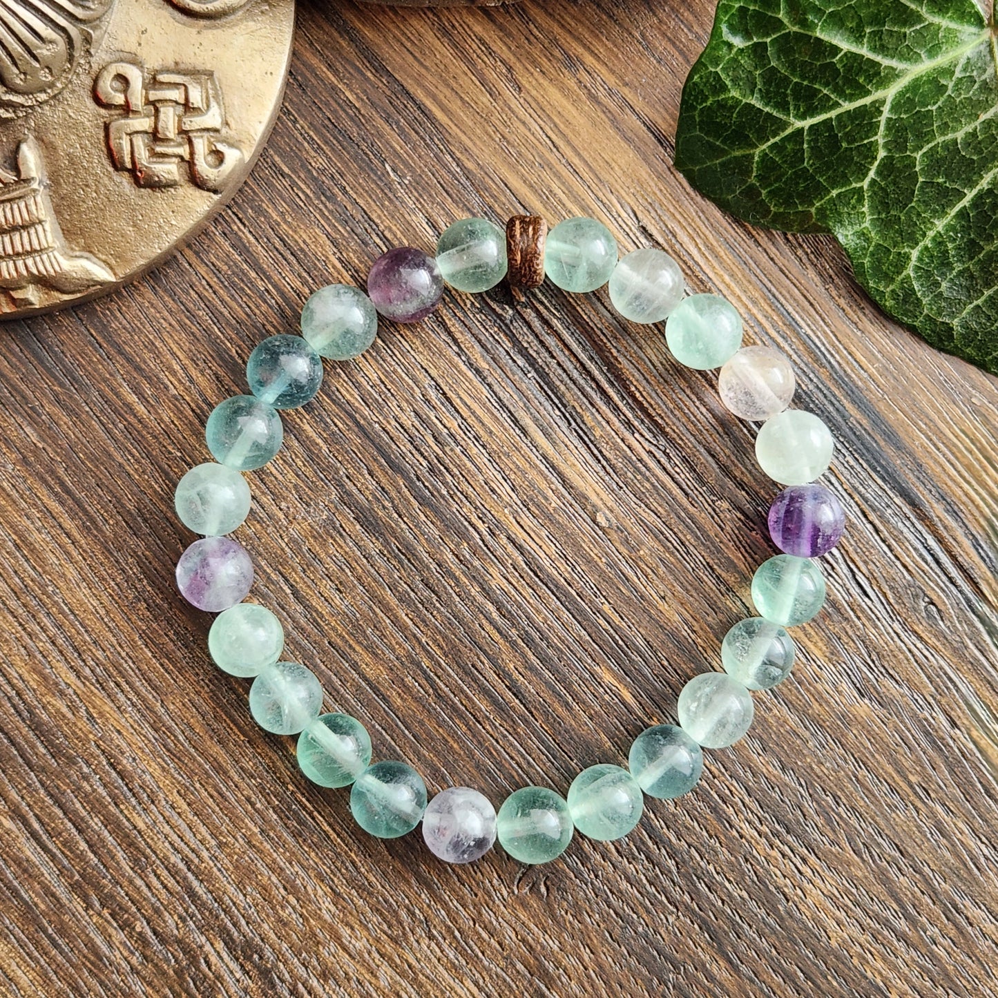 Bracelet en Fluorite - 8mm