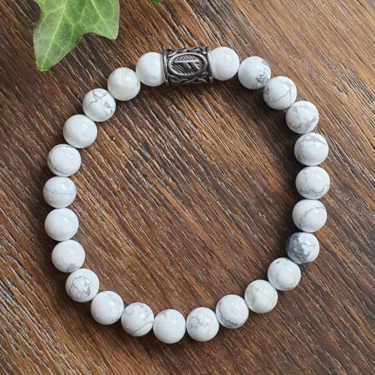 Bracelet en Howlite - 8mm