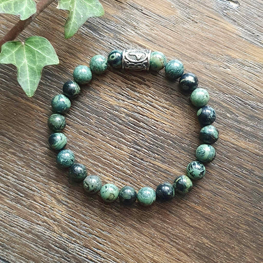 Bracelet en Jaspe Kambaba - 8mm