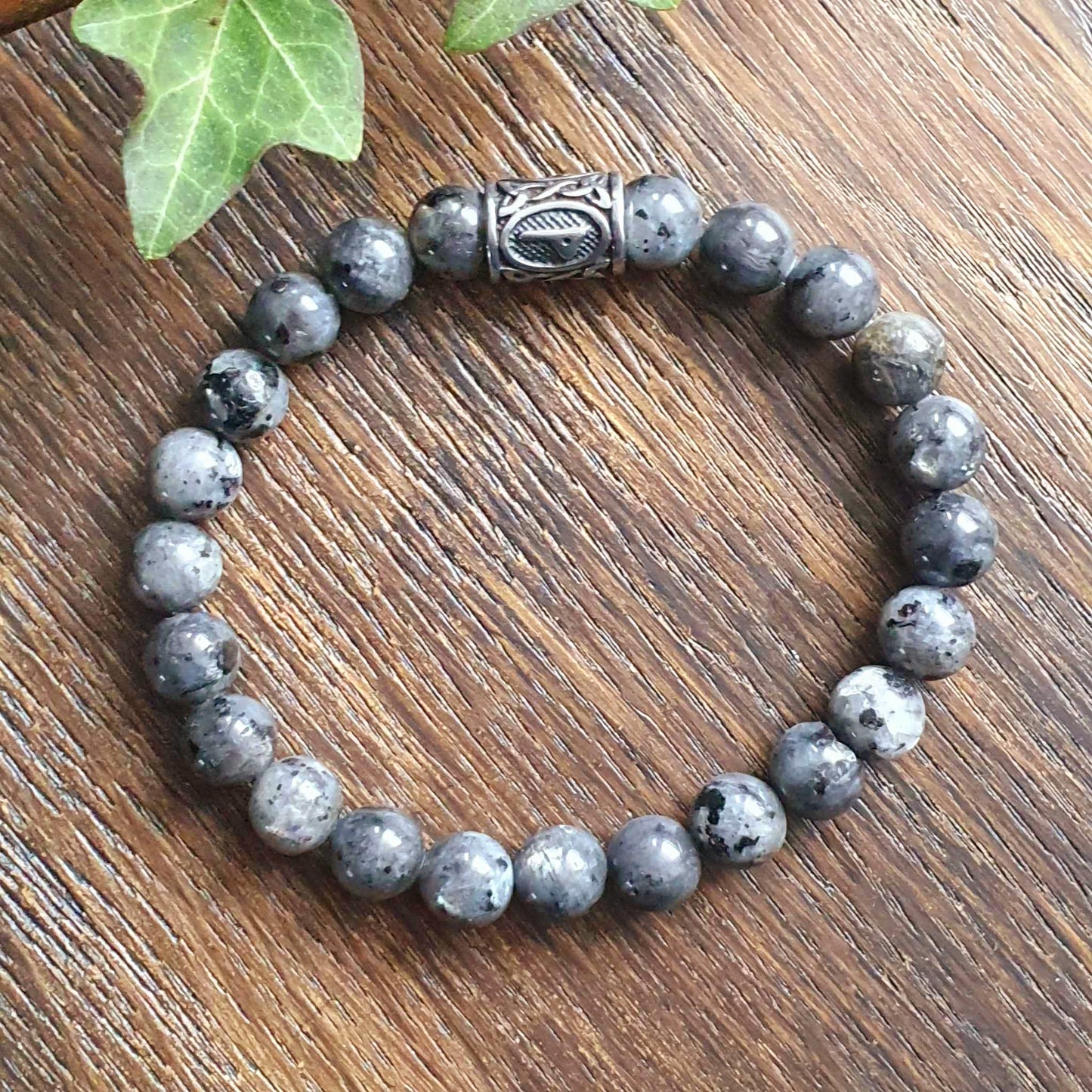 Bracelet en Larvikite - 8mm