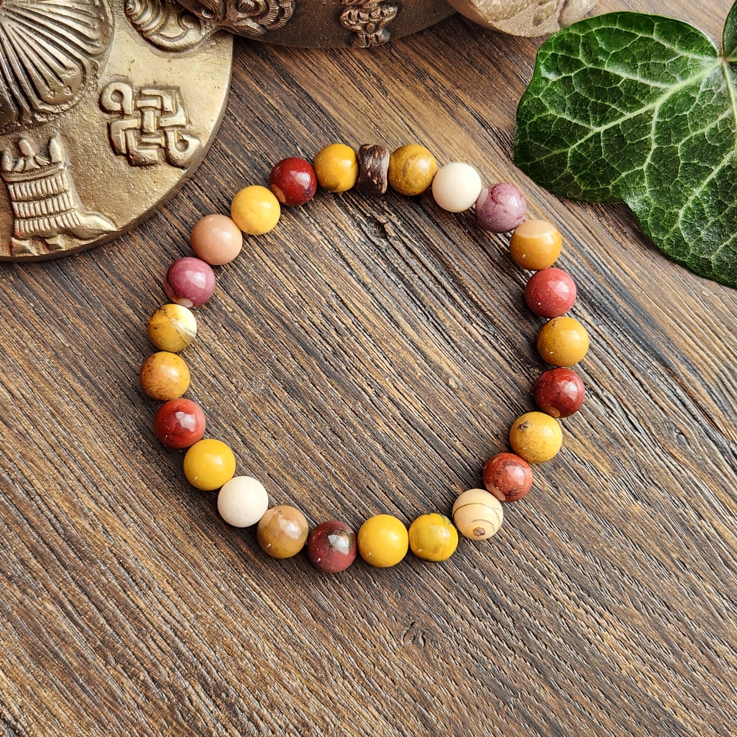 Bracelet en Jaspe Mokaïte - 8mm