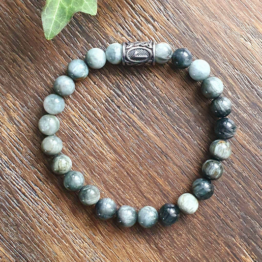 Bracelet en Œil d'Aigle - 8mm