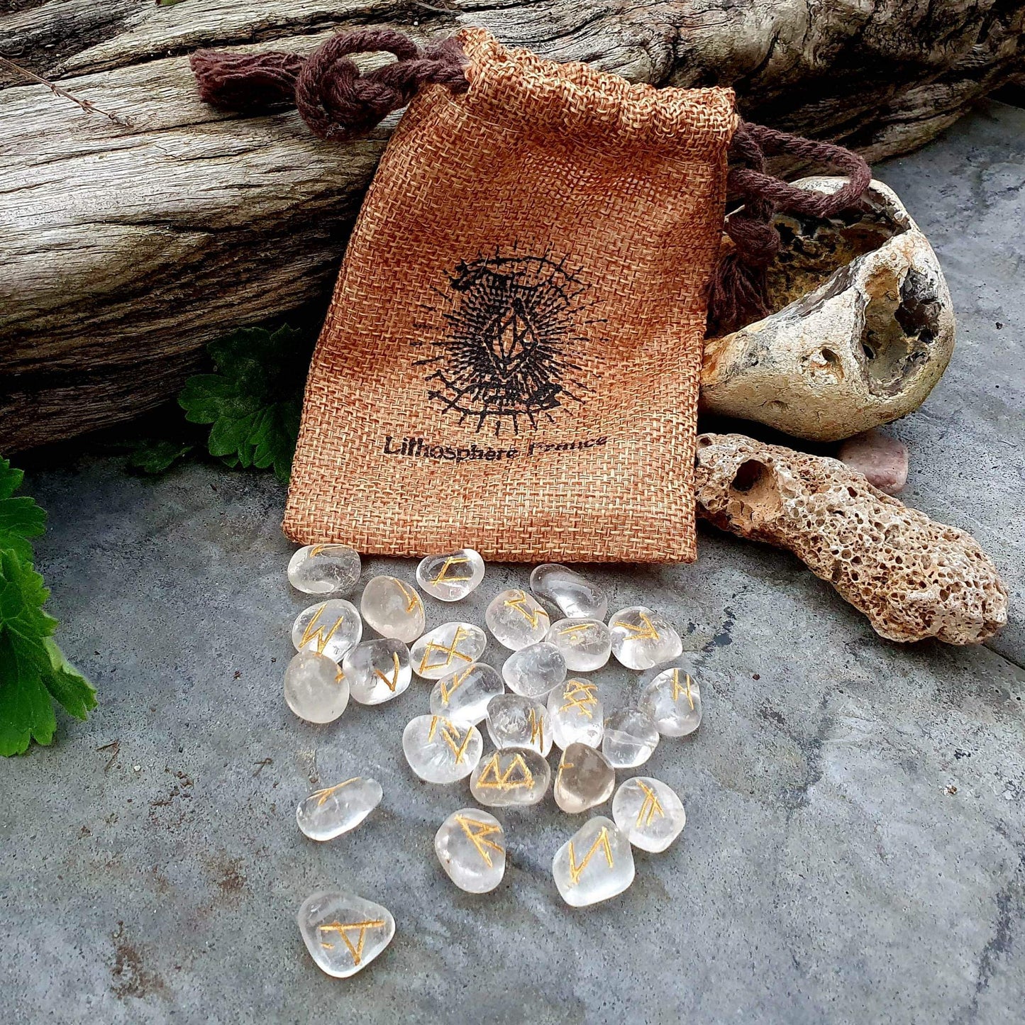 Runes en Cristal de Roche
