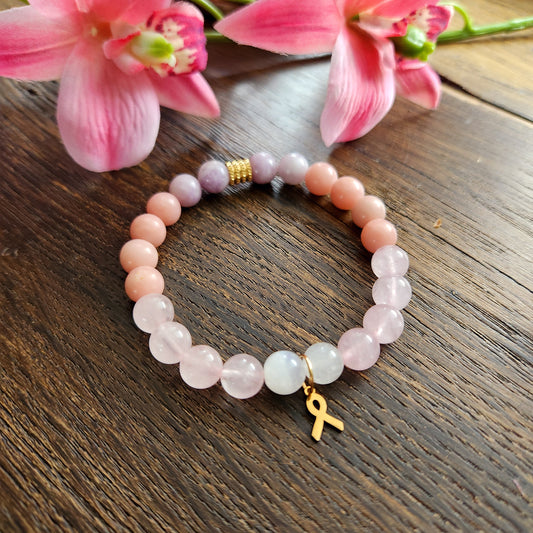 🎀 Bracelet Octobre Rose