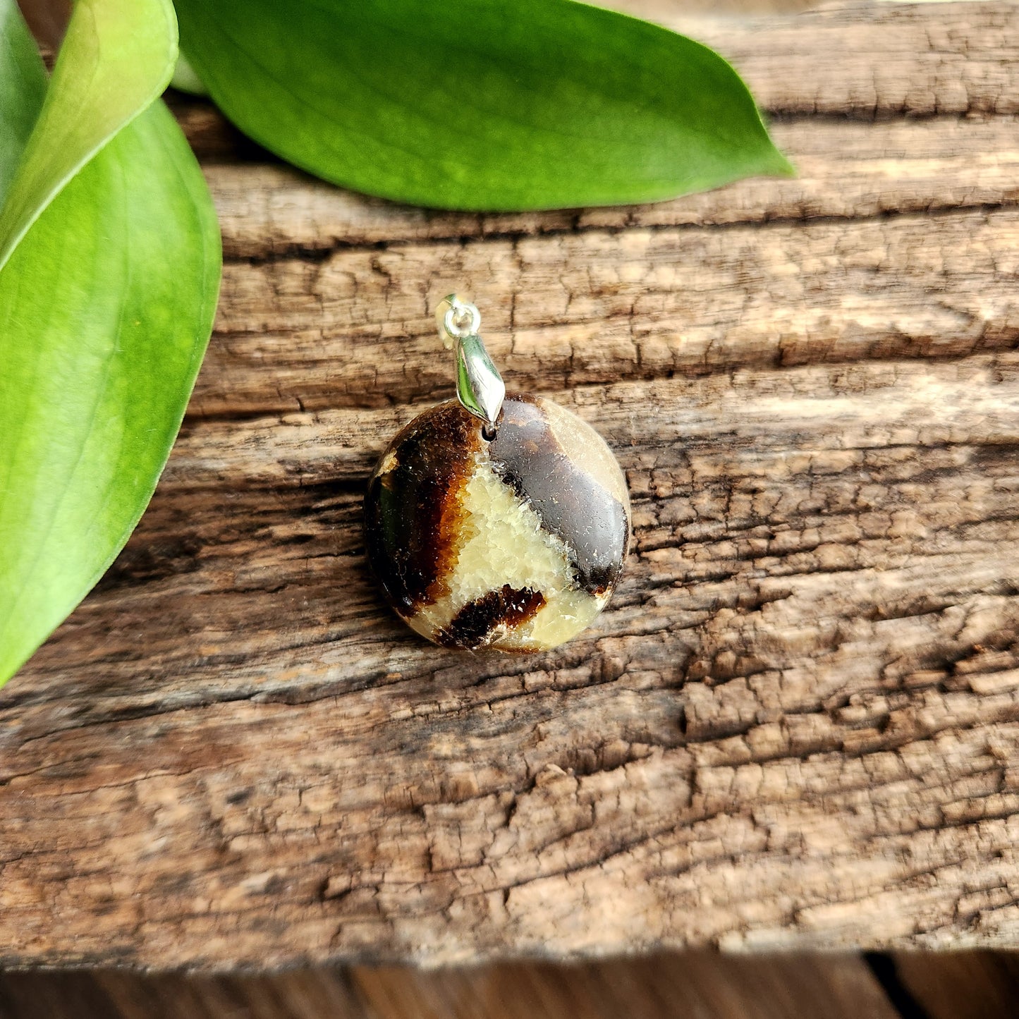 Pendentif en Septaria - n°1