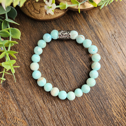 Bracelet en Aragonite - 9mm