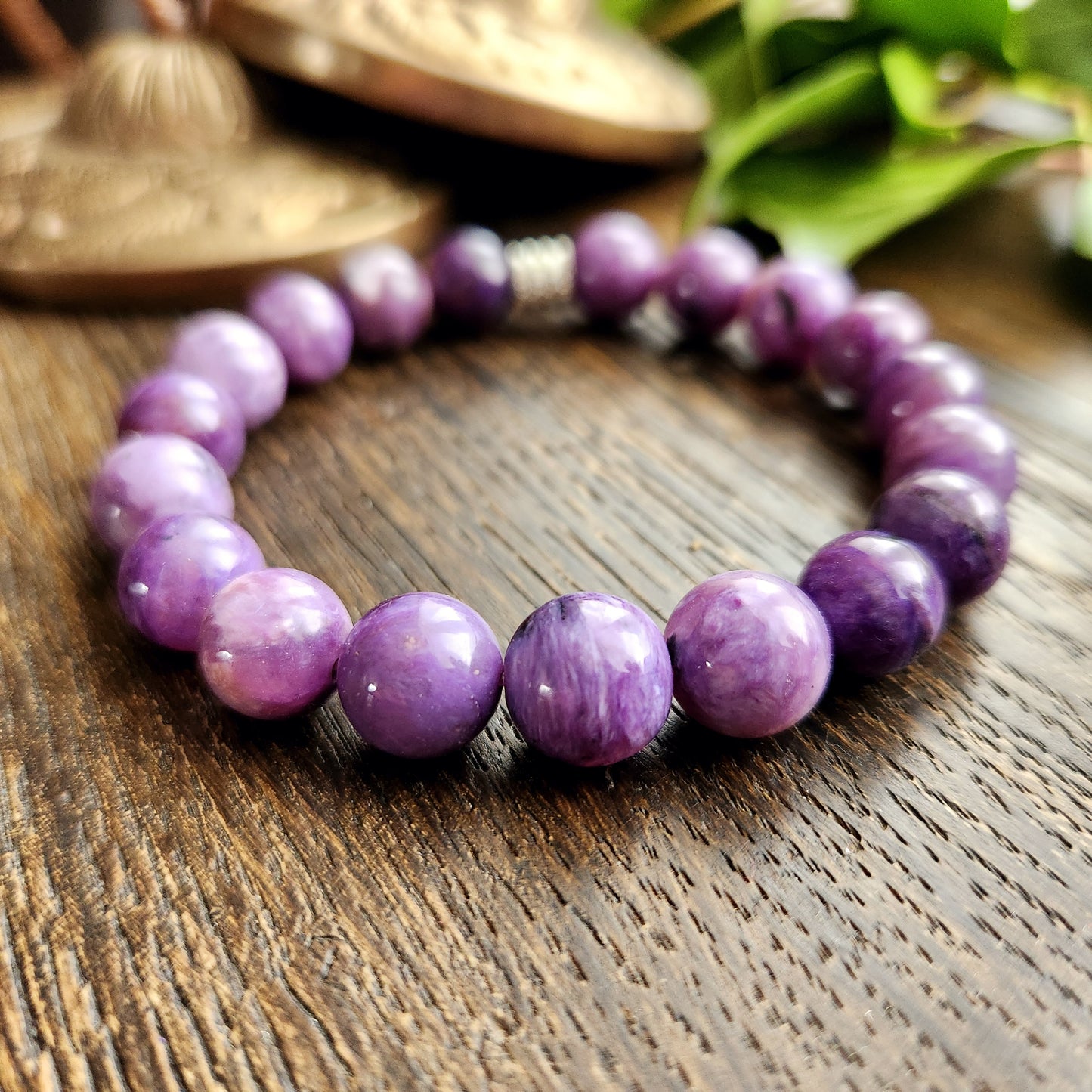 Bracelet en Charoïte - 10mm