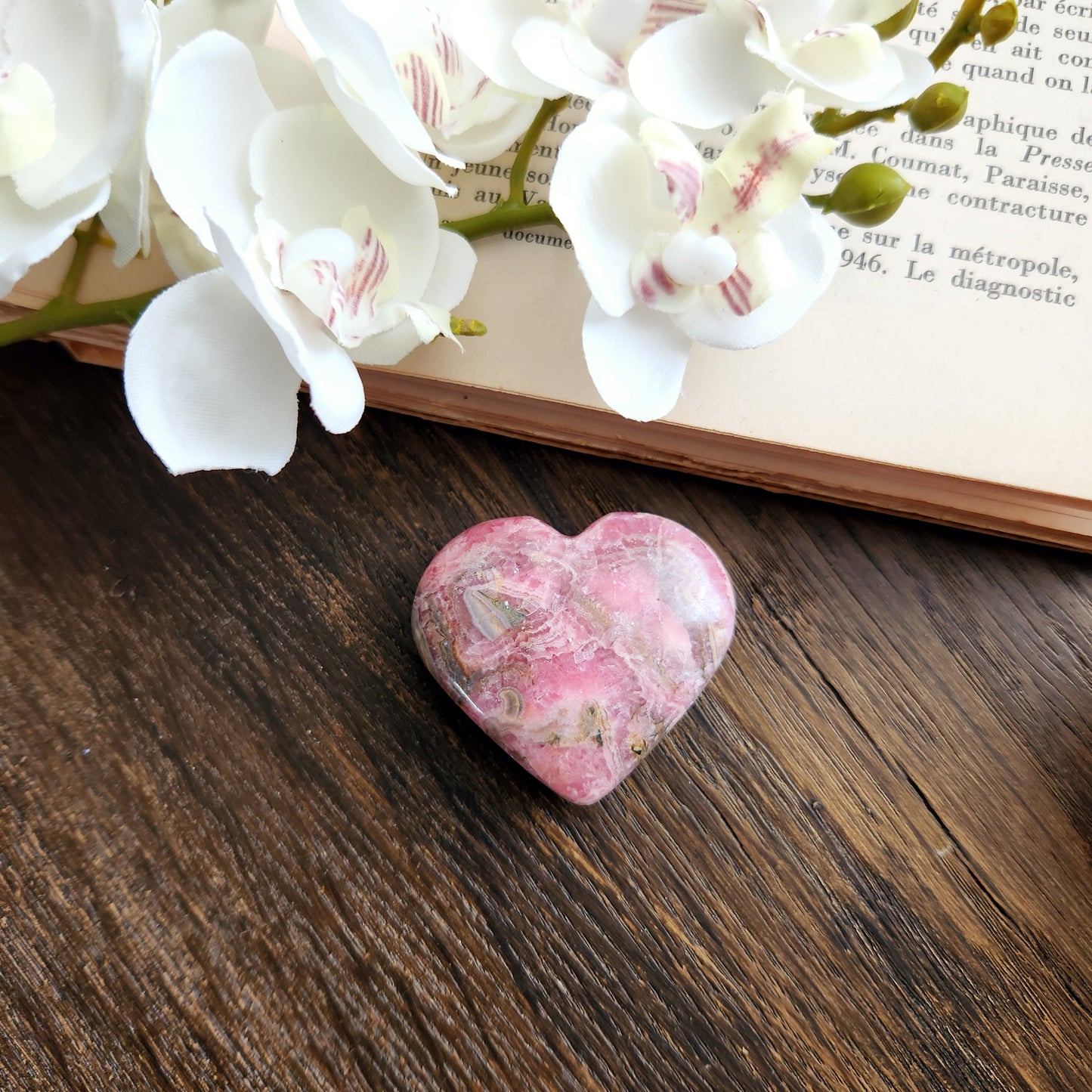 Cœur en Rhodocrosite - n°1