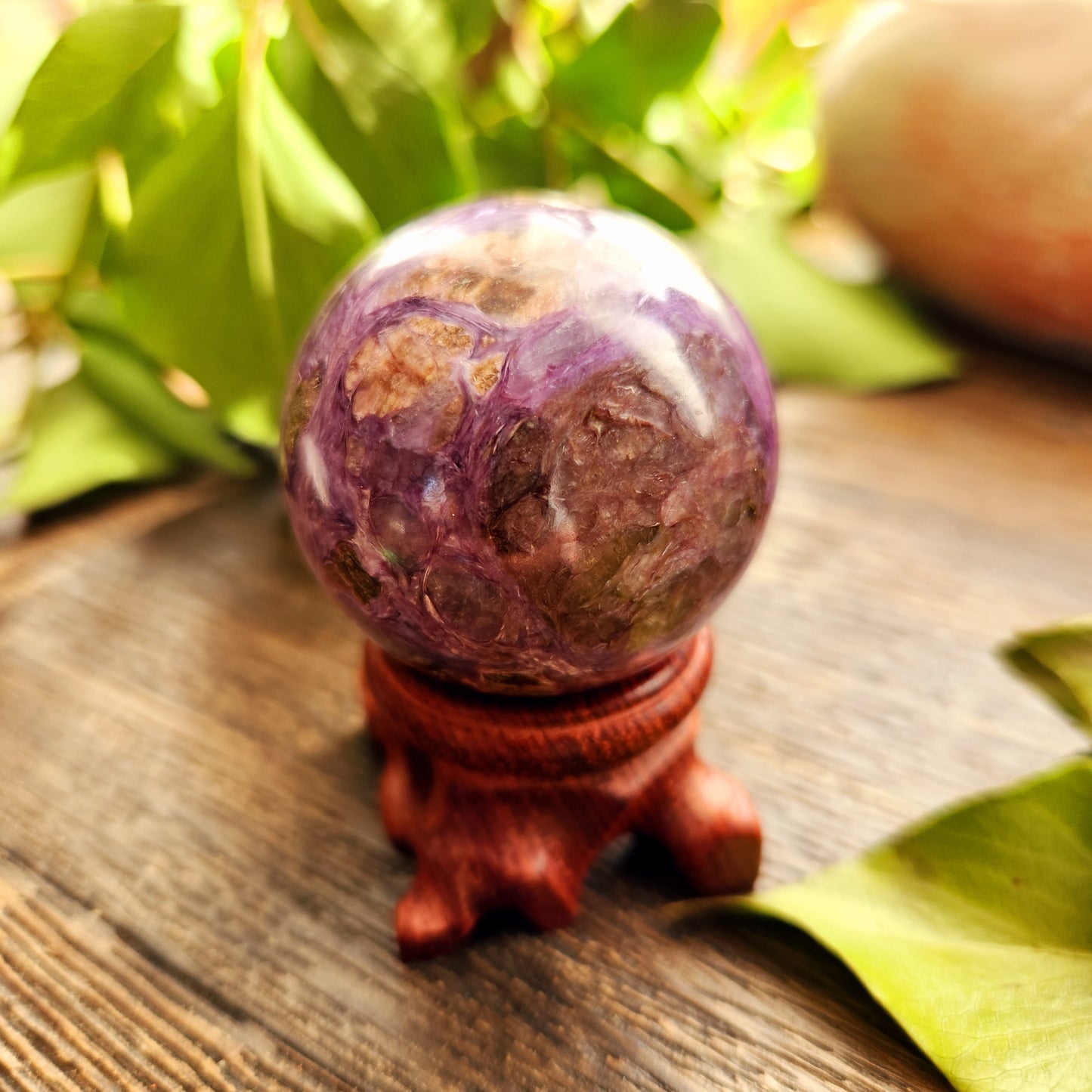 Sphère en Charoïte - n°3