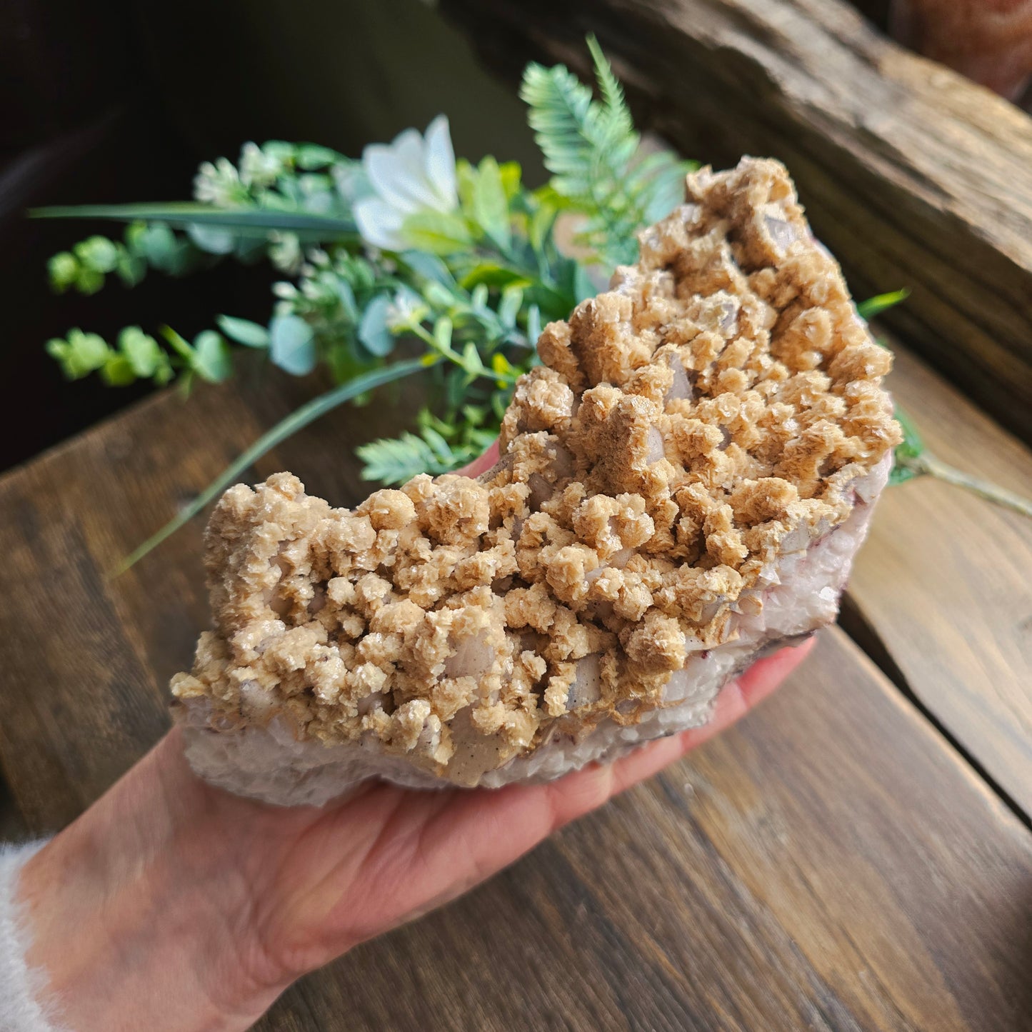 Calcite dolomitique brute