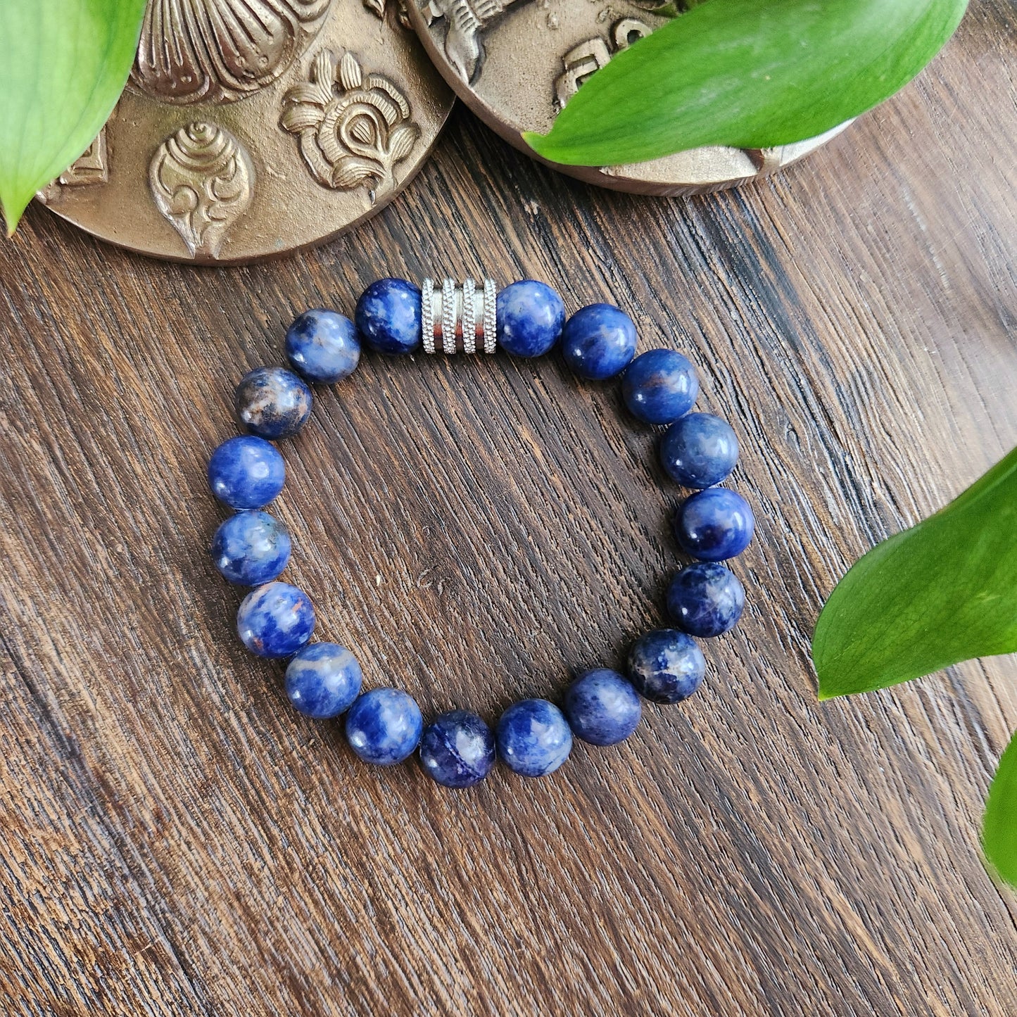 Bracelet en Sodalite - 10mm