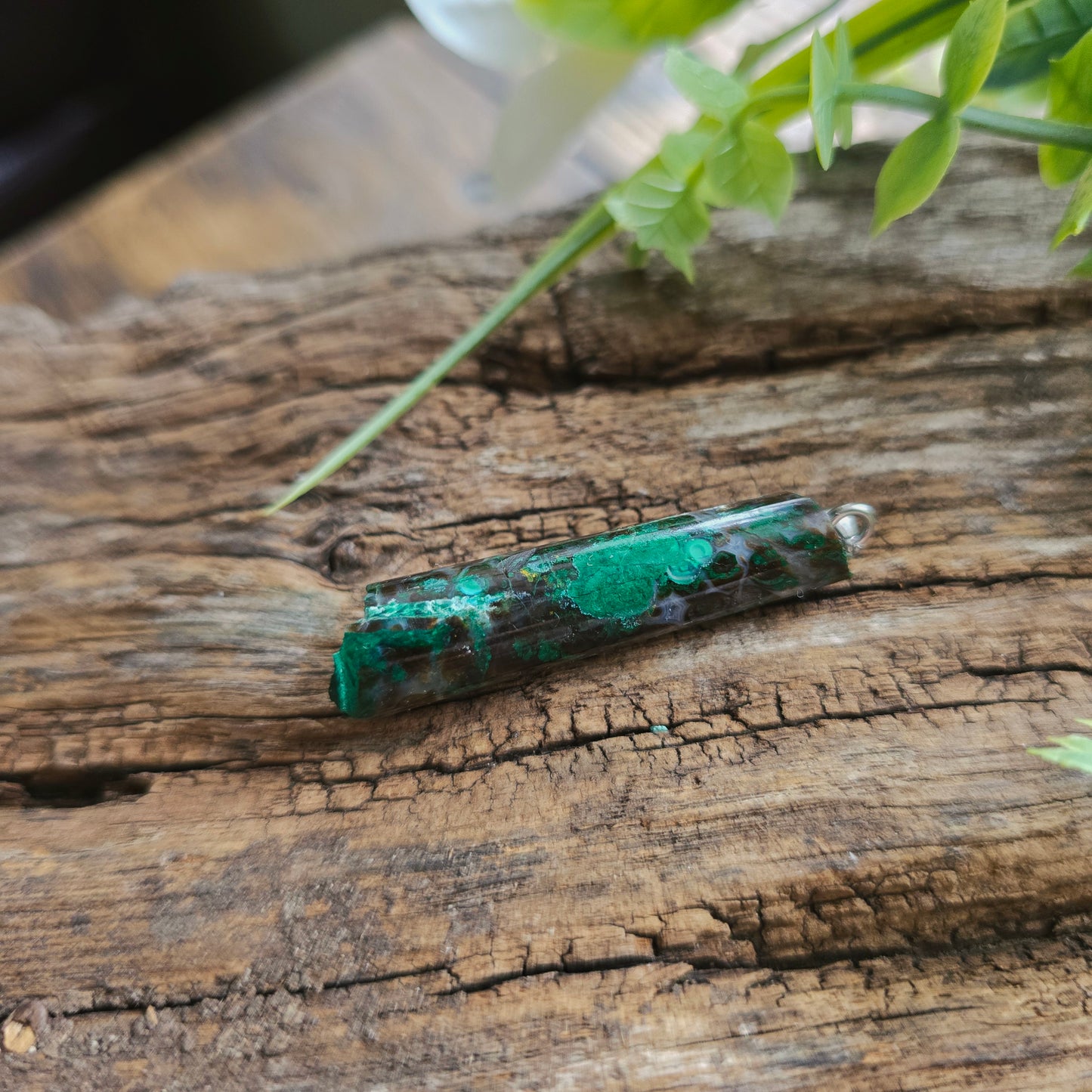 Pendentif Totem en Chrysocolle - n°4