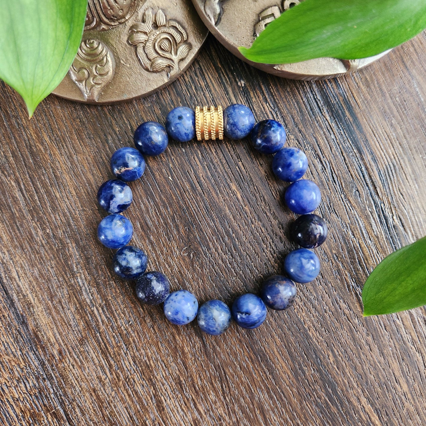 Bracelet en Sodalite - 10mm
