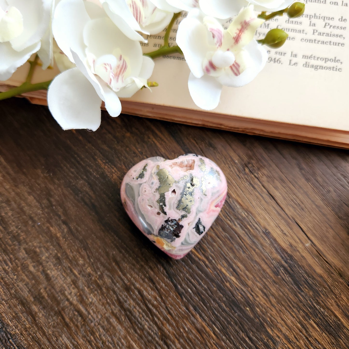 Cœur en Rhodocrosite - n°2