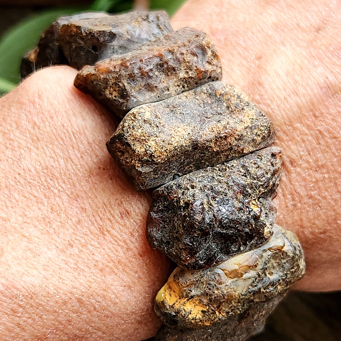 Bracelet en Ambre brut - n°3