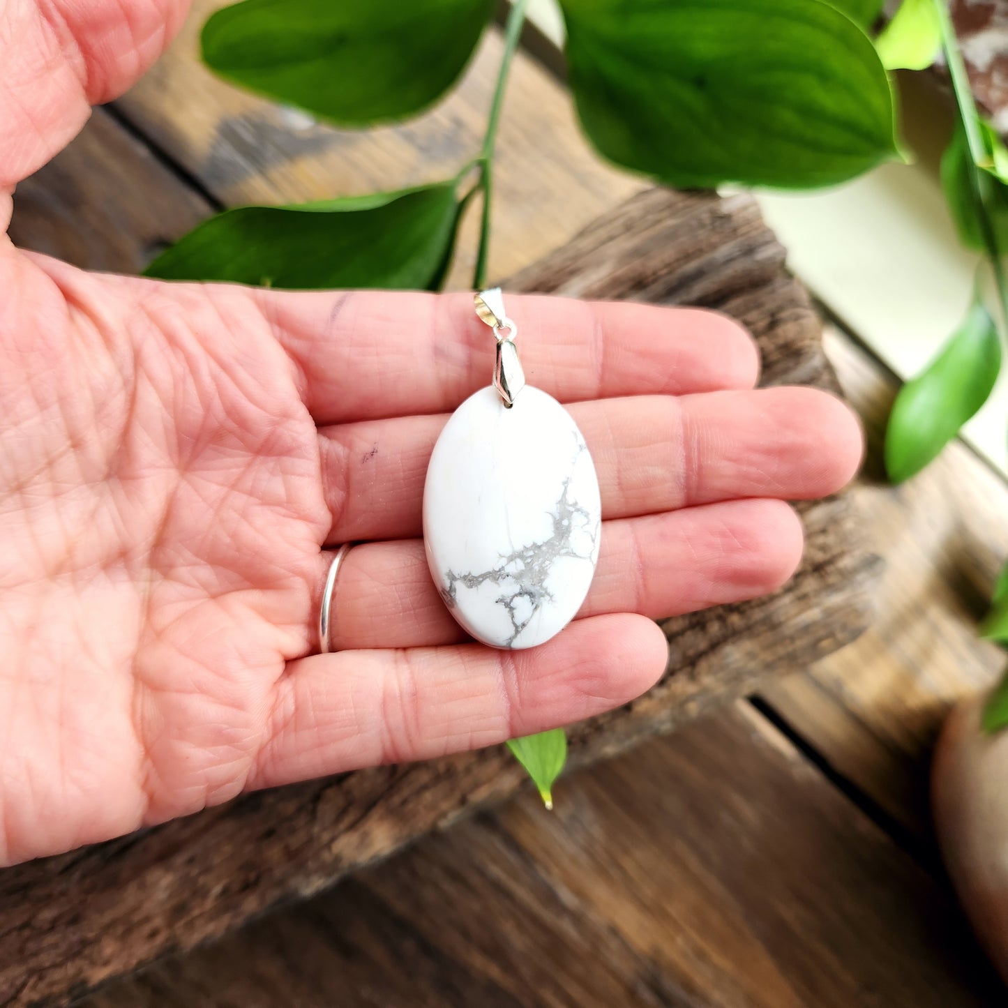 Pendentif en Howlite - n°2