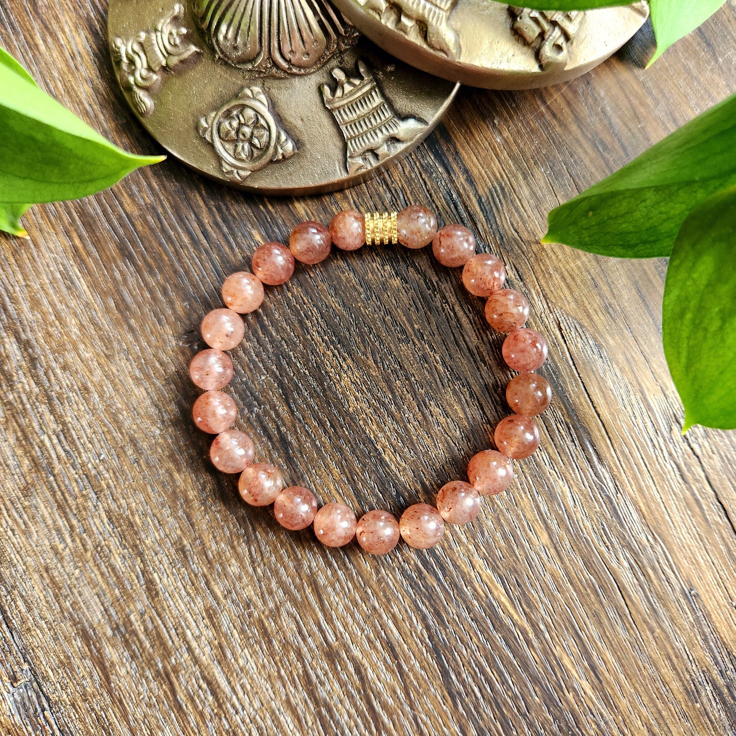 Bracelet en Quartz Fraise - 8mm