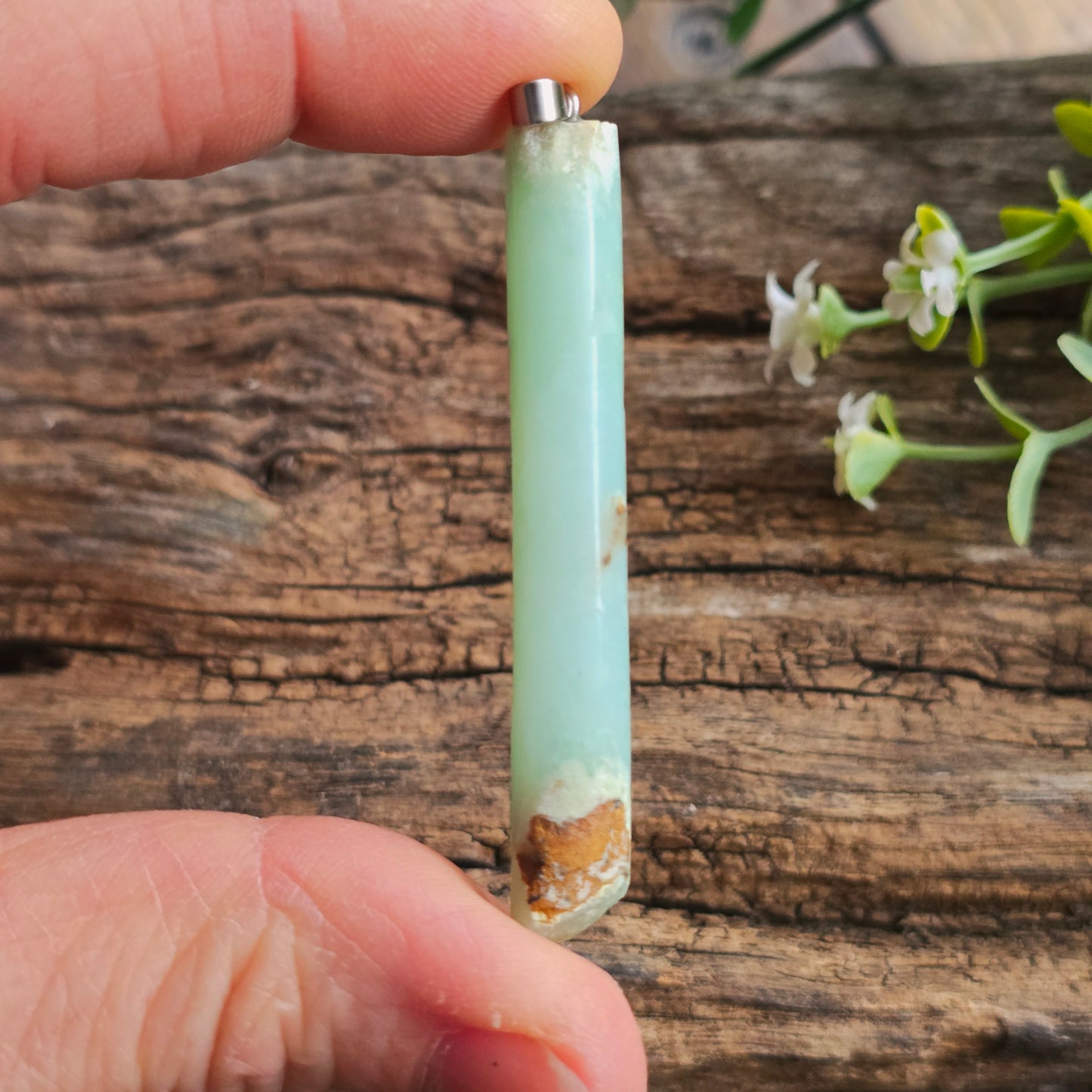 Pendentif Totem en Chrysoprase - n°4