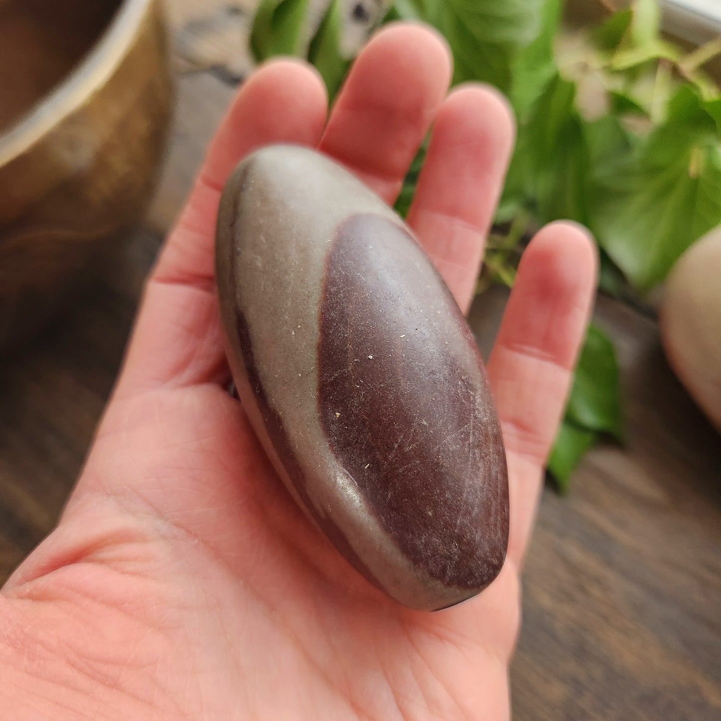 Shiva Lingam Marron - Moyen - n°3
