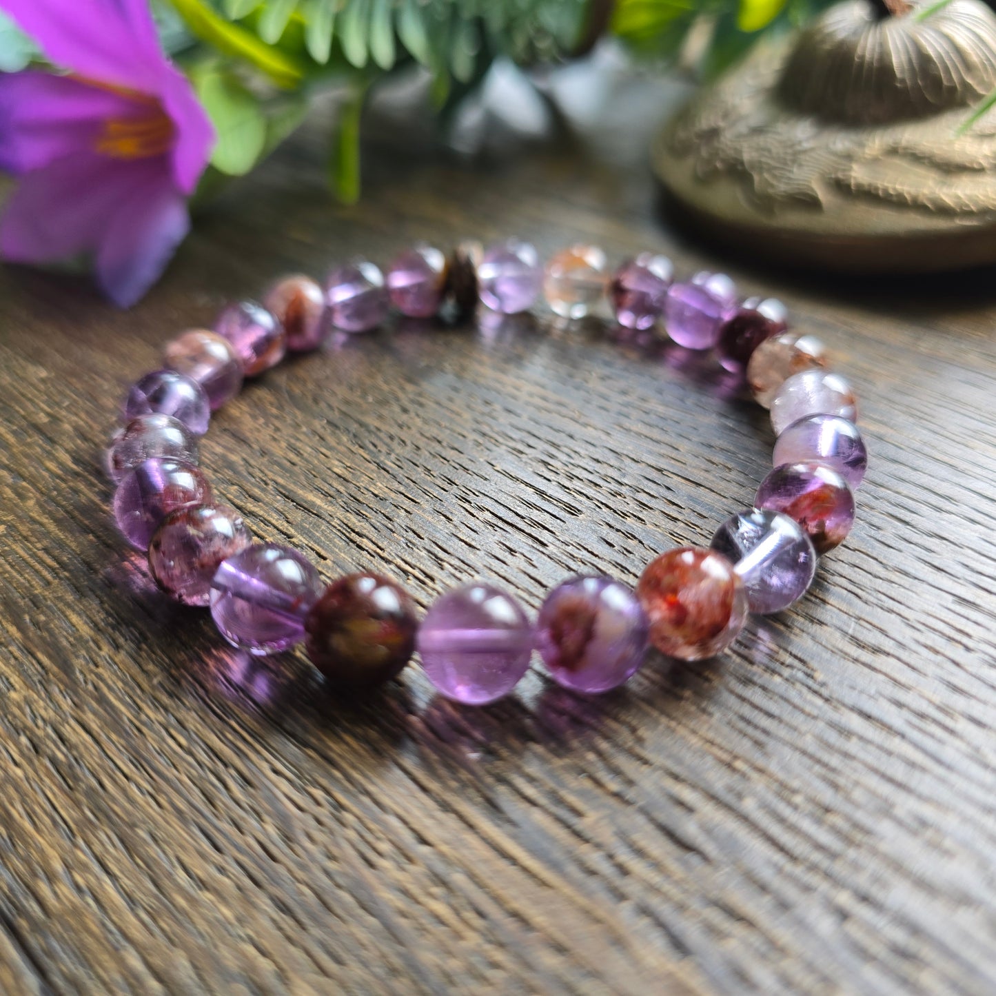 Bracelet en Super seven - 8mm