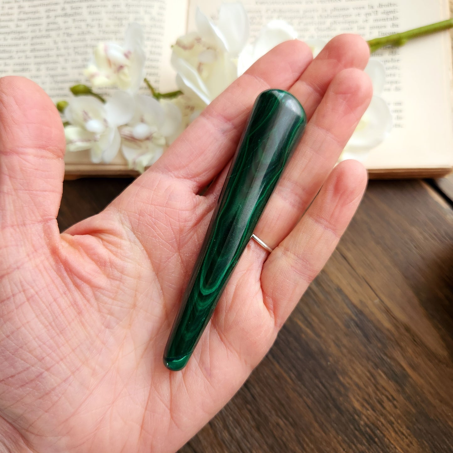 Bâton de massage en Malachite - n°2