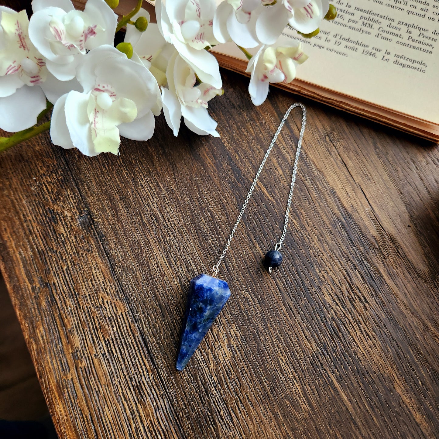 Pendule en Sodalite