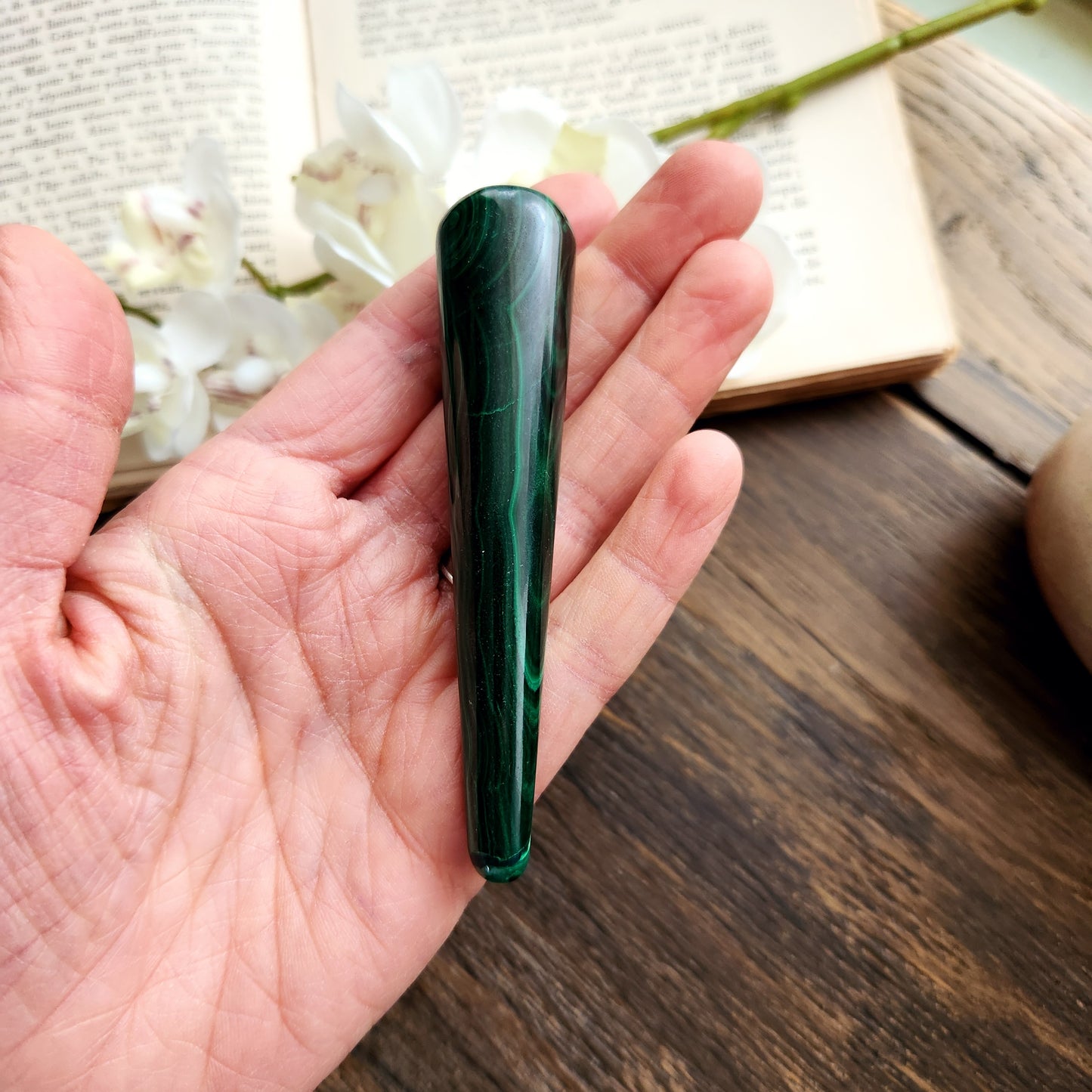 Bâton de massage en Malachite - n°2