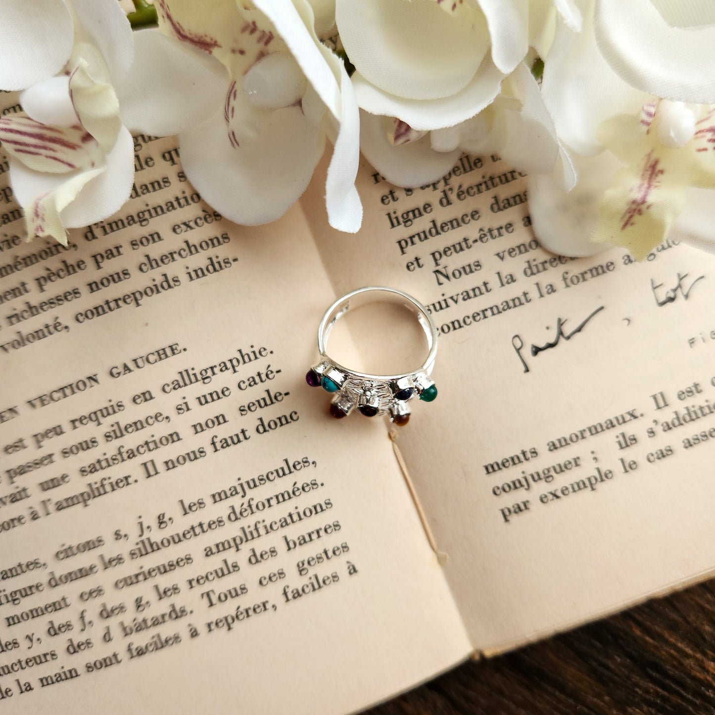 Bague 7 chakras - Argent 925