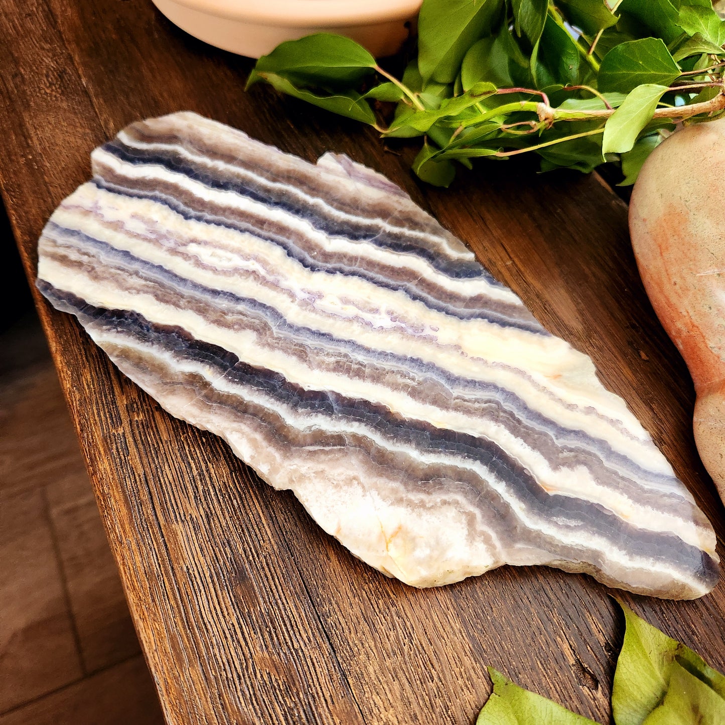 Plaque en Onyx Bleu - n°3