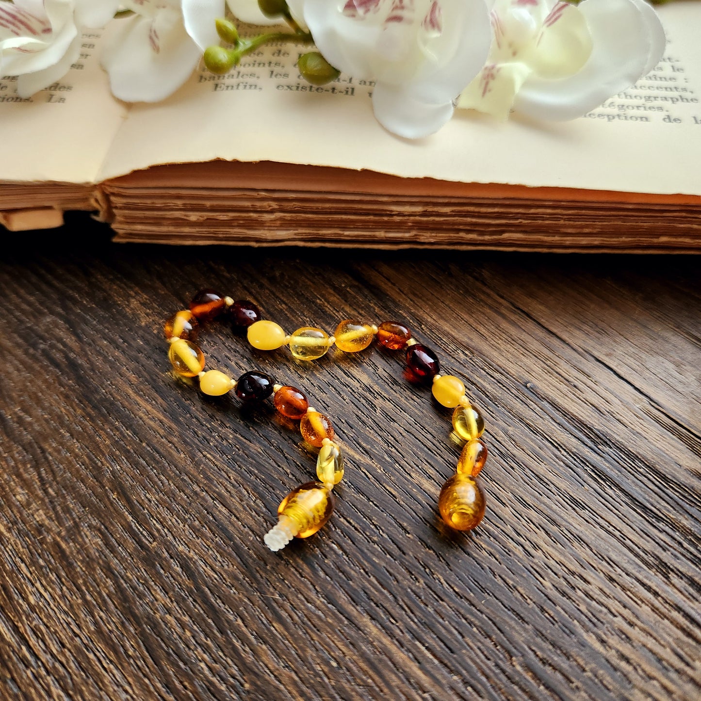 Bracelet en Ambre - Petit - 3 Couleurs