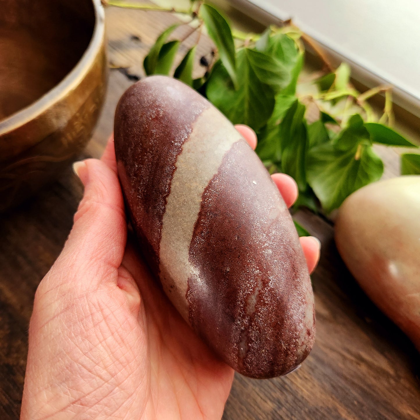 Shiva Lingam Marron - Grand - n°3