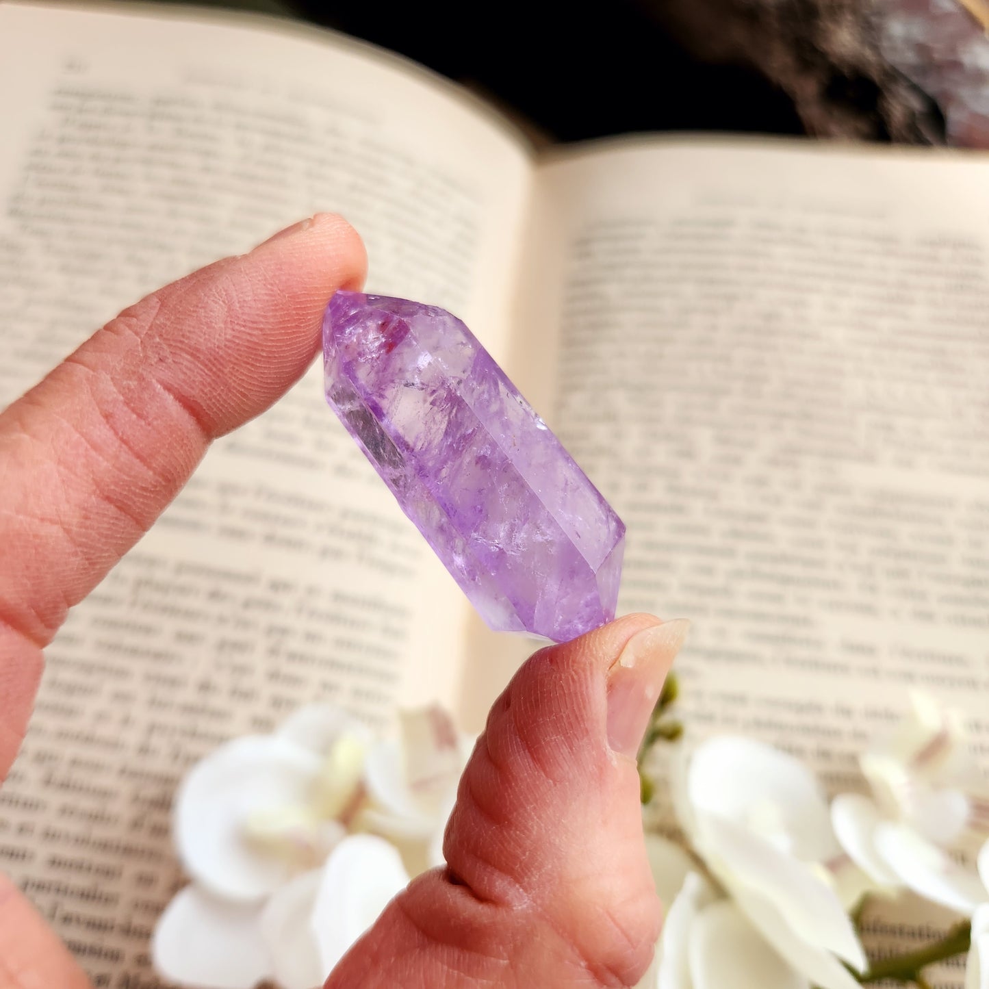 Double pointe en Fluorite - n°2
