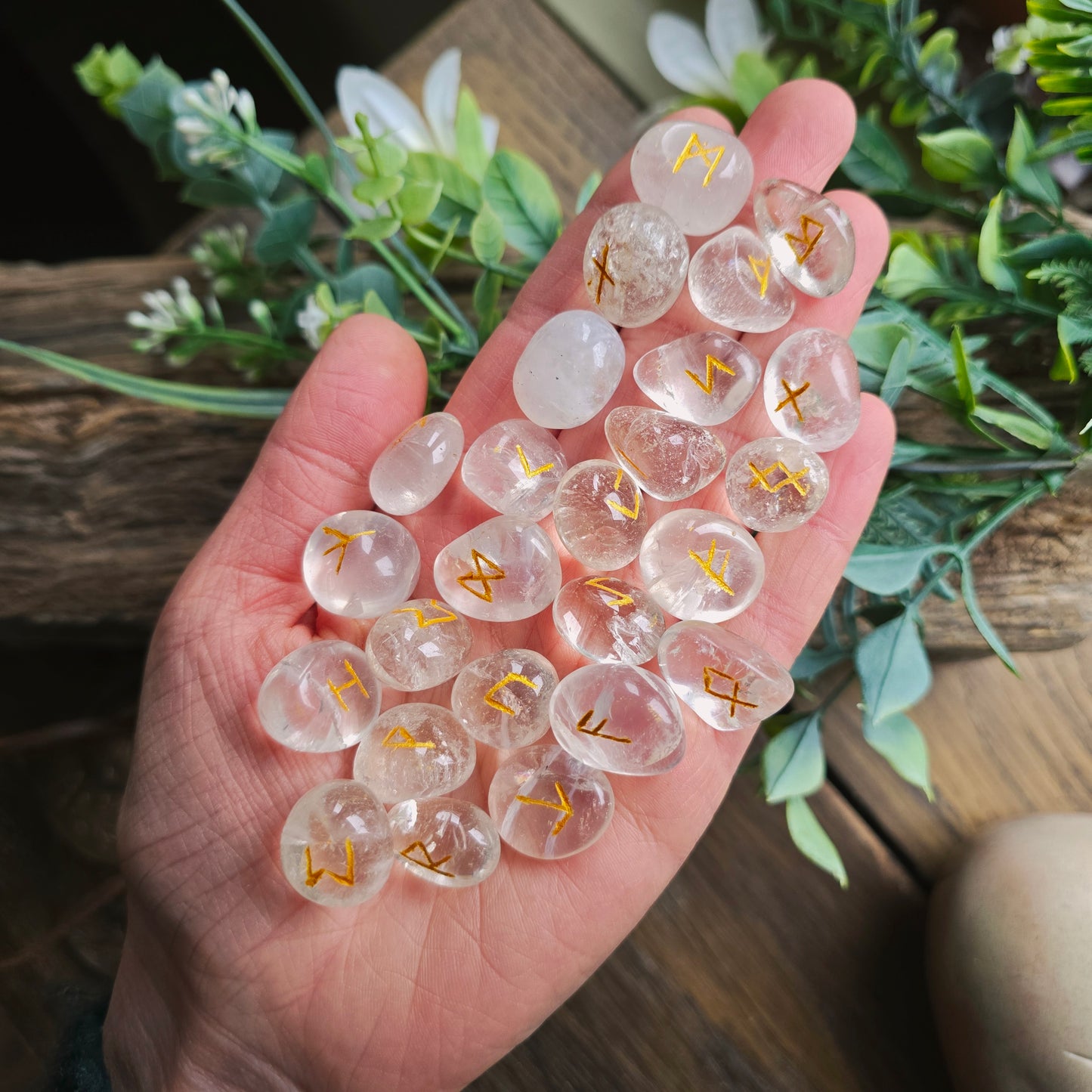 Runes en Cristal de Roche