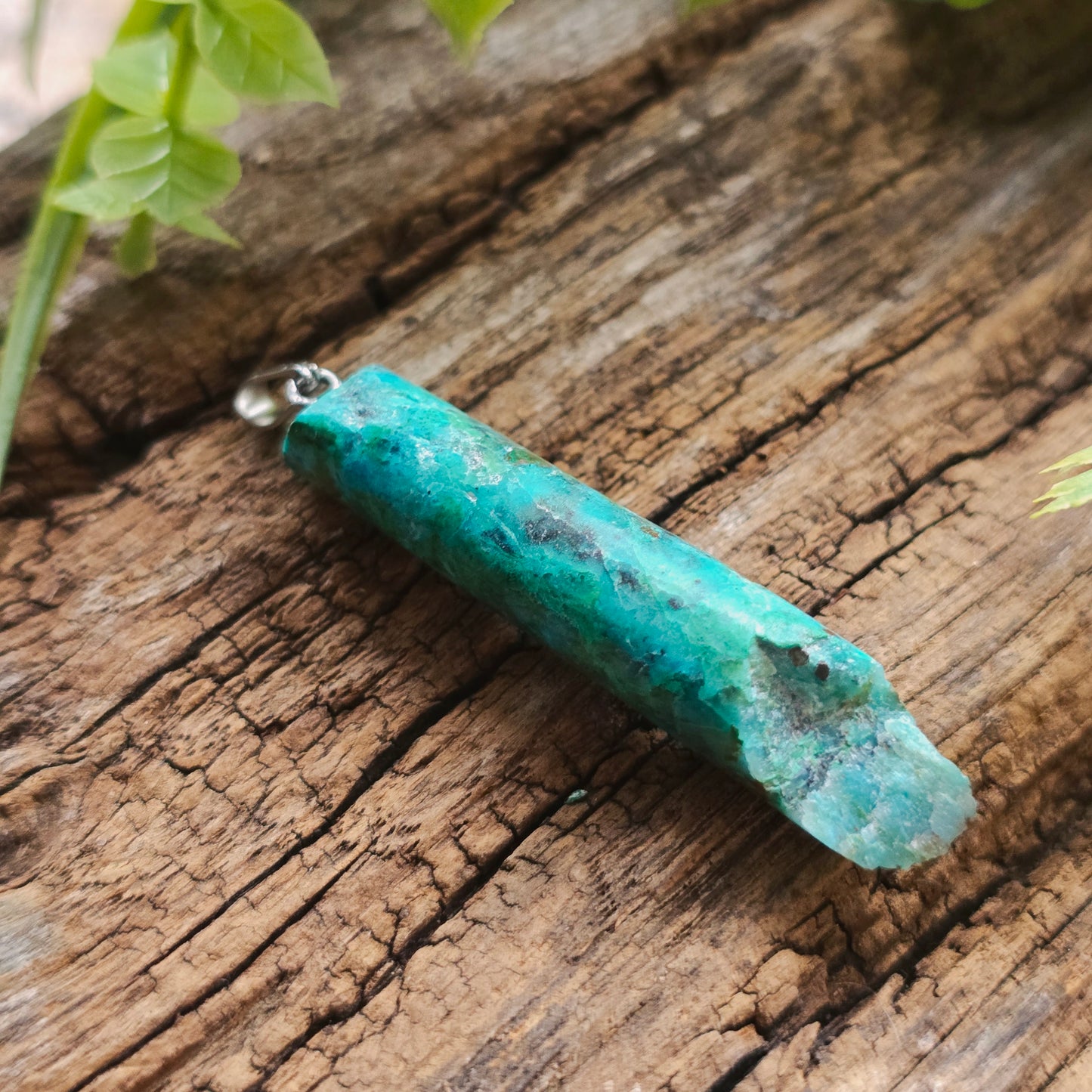 Pendentif Totem en Shattuckite - n°2